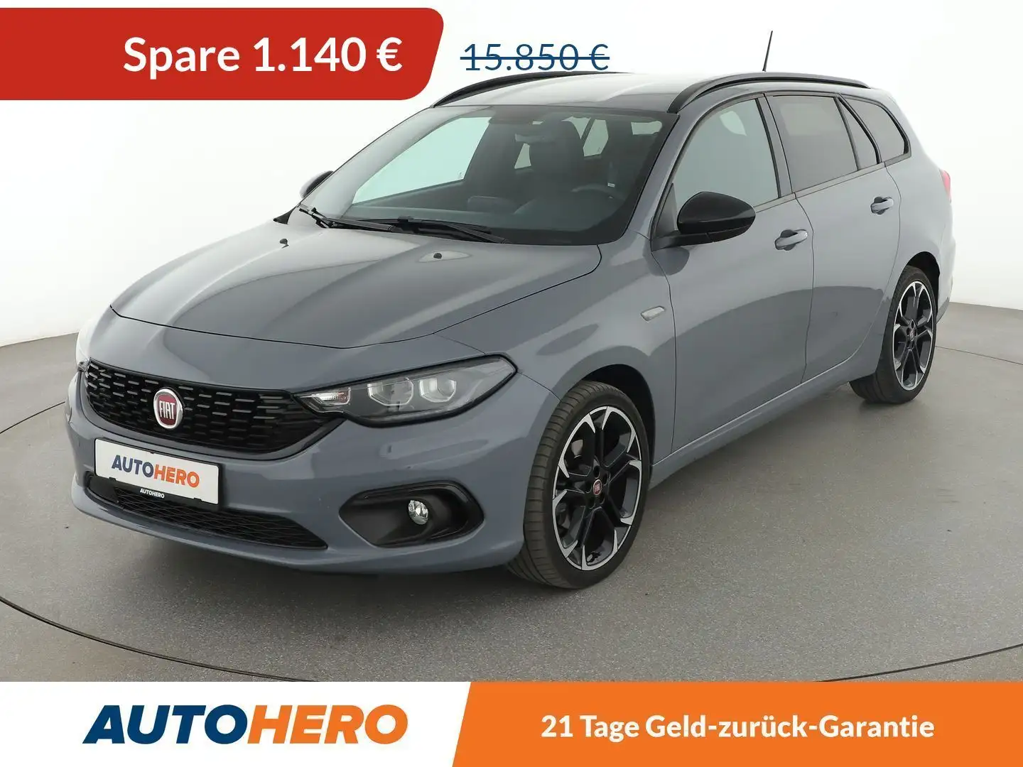 Fiat Tipo 1.4 Turbo S-Design *BiXE*CAM*SHZ*TEMPO*ALU* Grau - 1