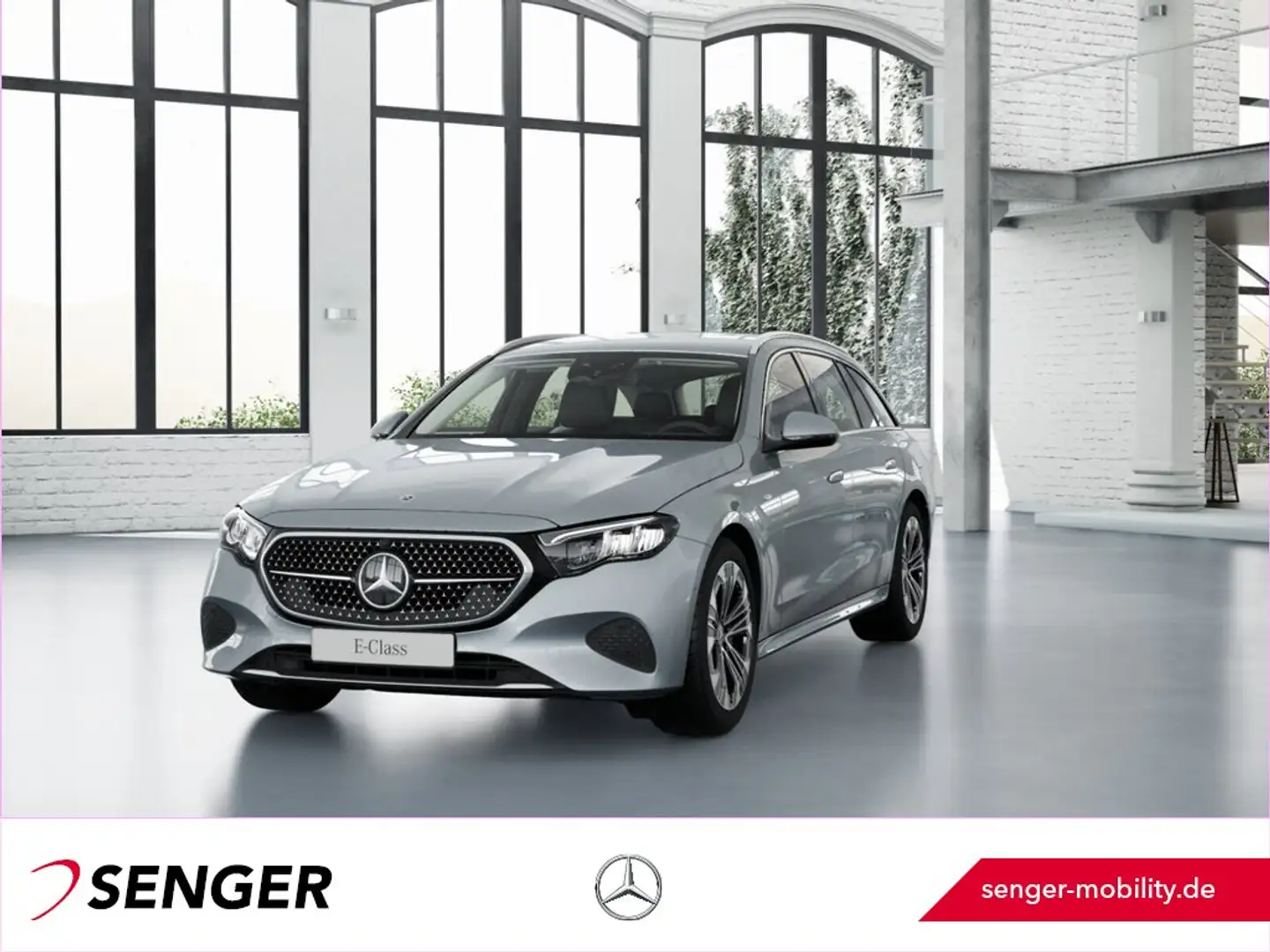 Mercedes-Benz E 300 e T Avantgarde Rückfahrkamera Distron. AHK Silber - 1