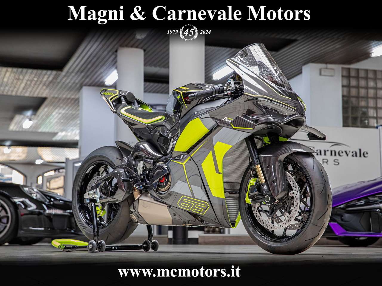 Ducati Panigale V4 LAMBORGHINI|1 OF 630 LIMITED EDITION|IVA ESPOSTA