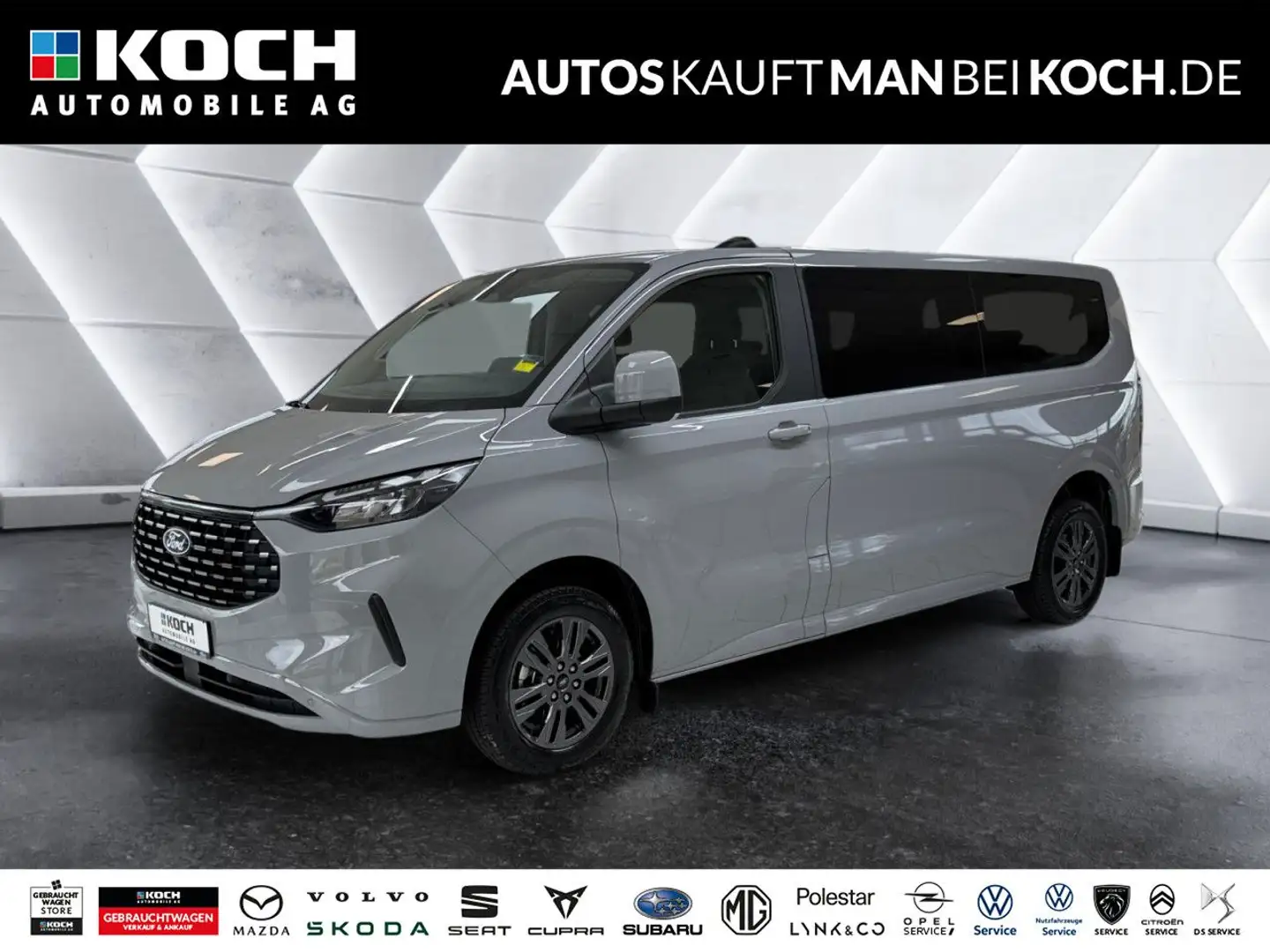 Ford Tourneo Custom 2.0 AUT 320 L2H1 LED 8SITZER LANG Gris - 1