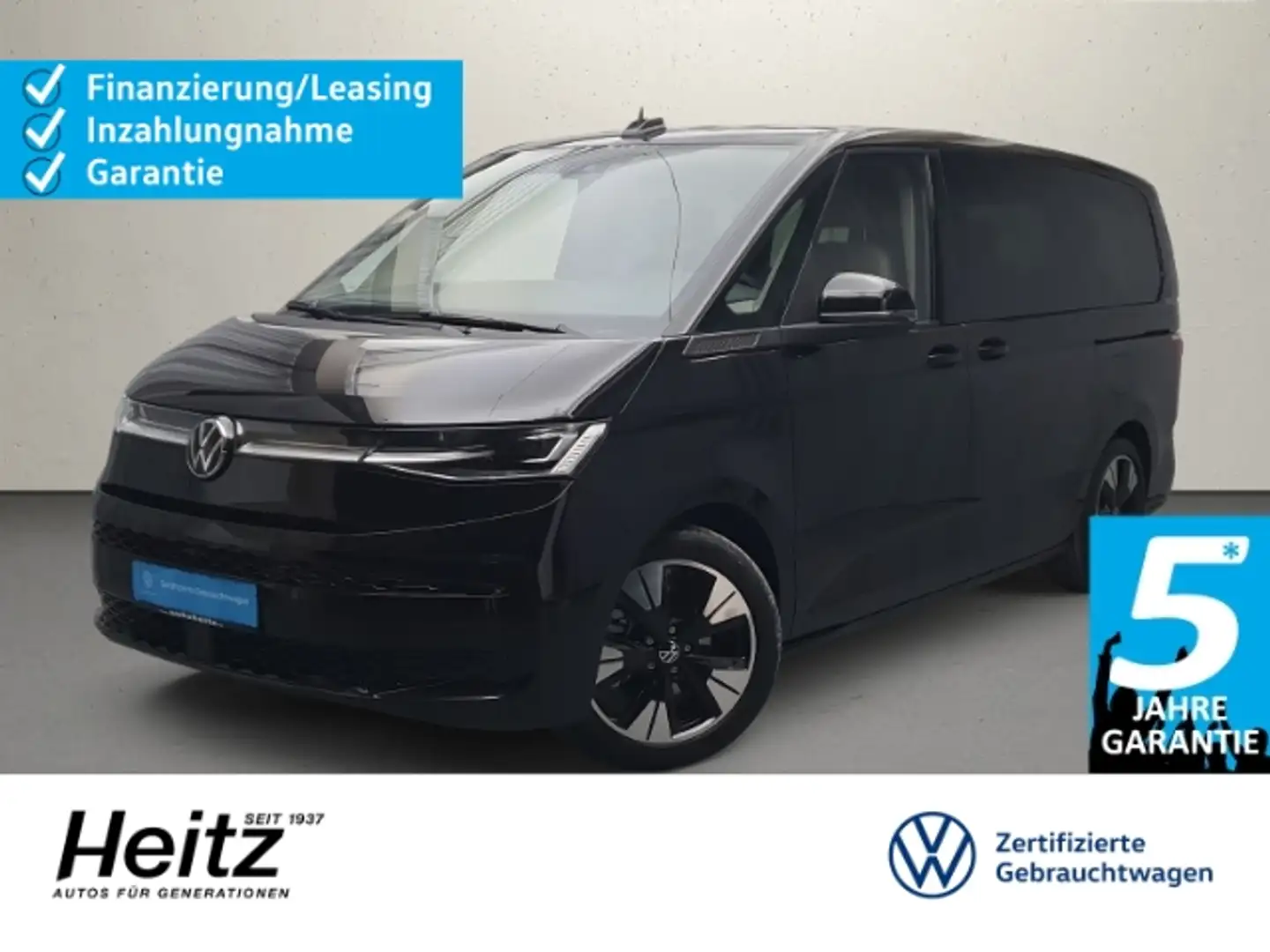 Volkswagen T7 Multivan TSI eHybrid 4MOTION DSG GOAL lang 5J Schwarz - 1