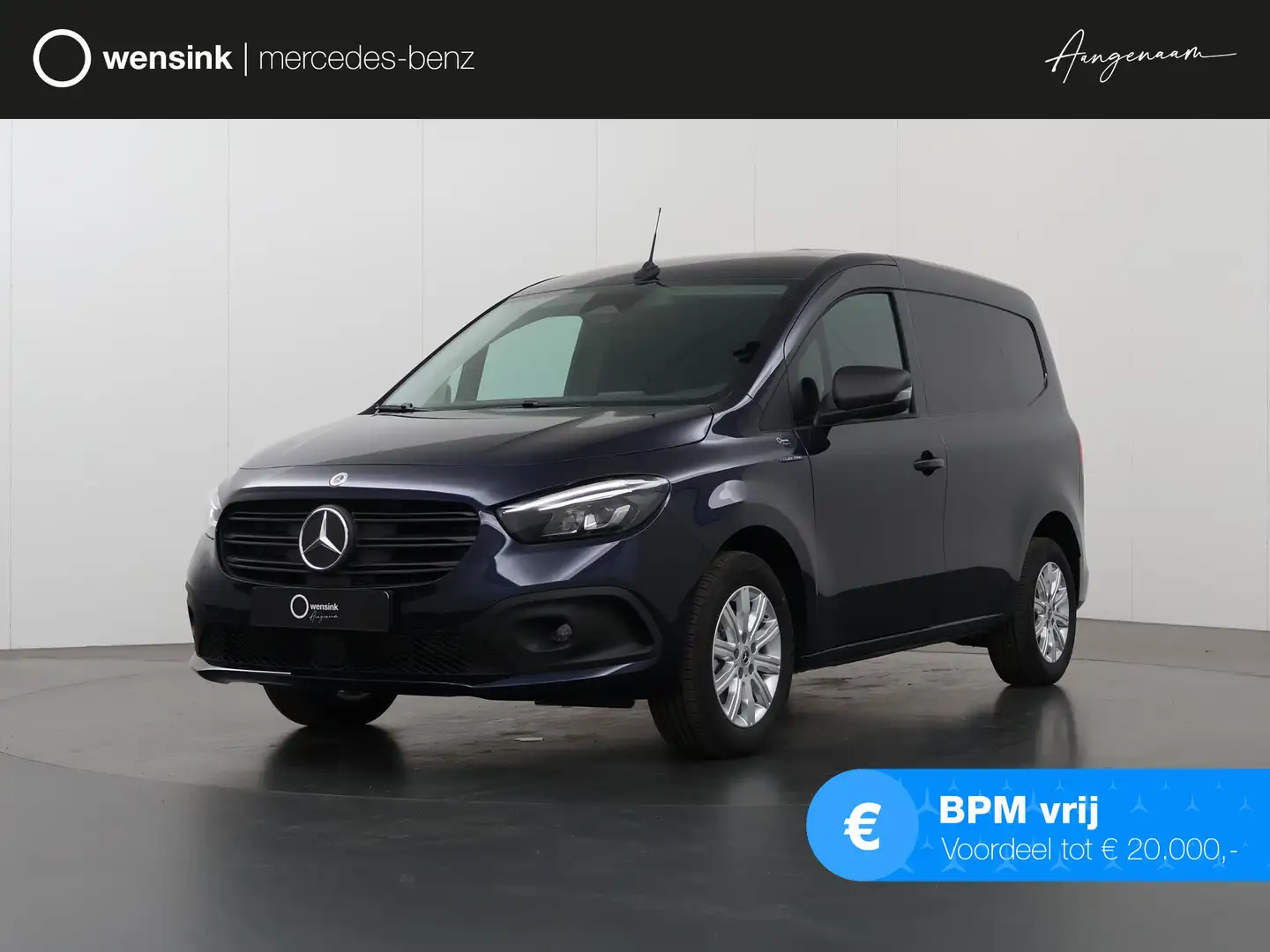 Mercedes-Benz Citan eCitan L1 Pro 51 kWh DEMO VOORDEEL !! Blauw - 1