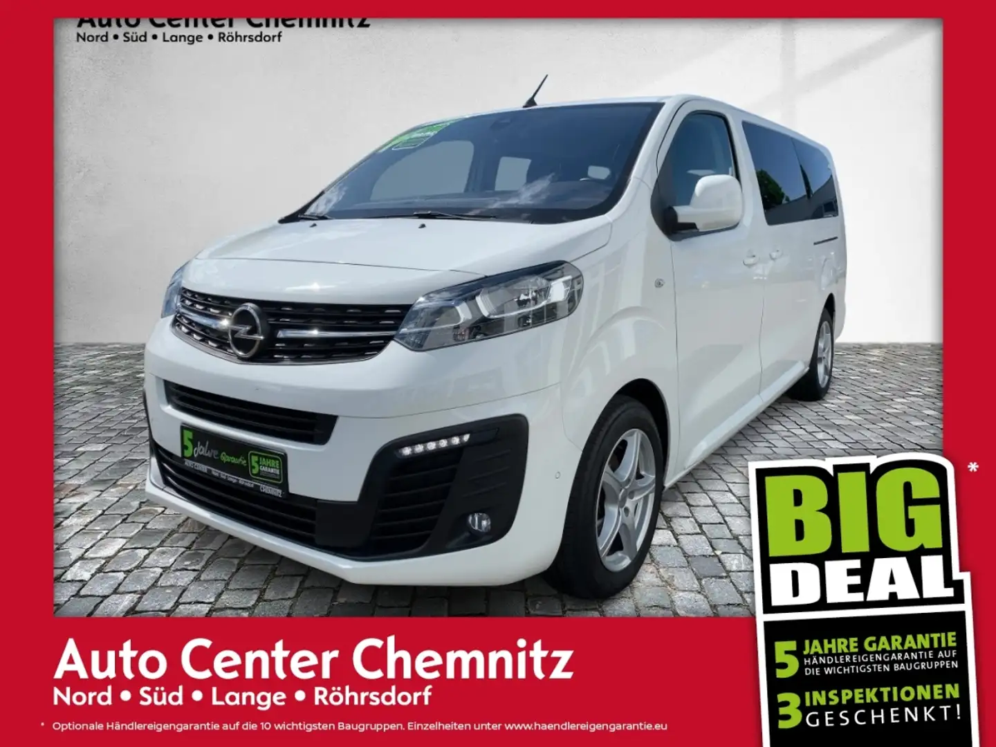 Opel Zafira Life 1.5D Edition L 8Sitze/AHK/SHZ/PDC/KAM Alb - 1