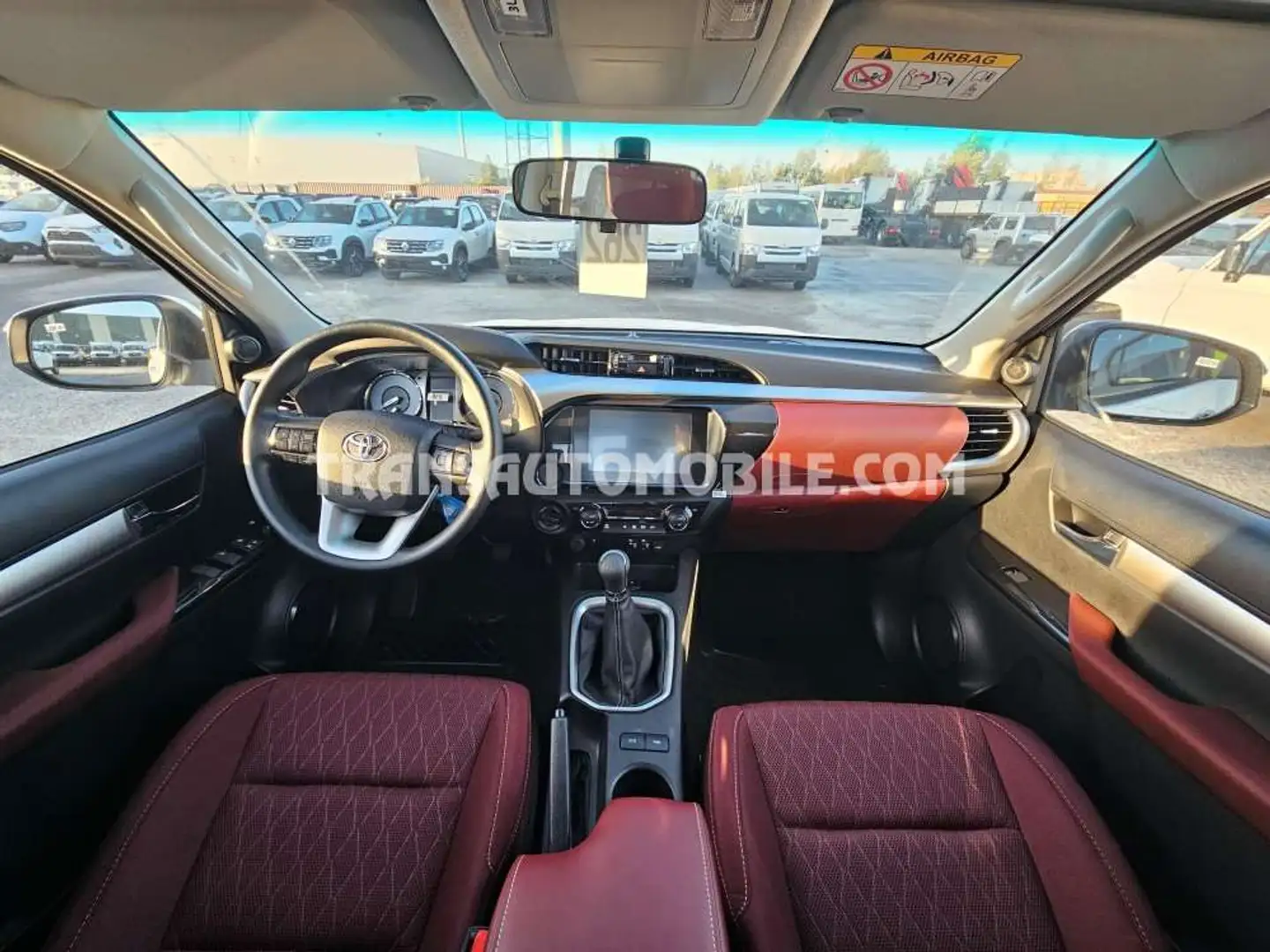 Toyota Hilux Pick-up double cabin Luxe - EXPORT OUT EU TROPICAL VERSION - EXPORT OUT EU TROPICAL VERSION Blanc - 2