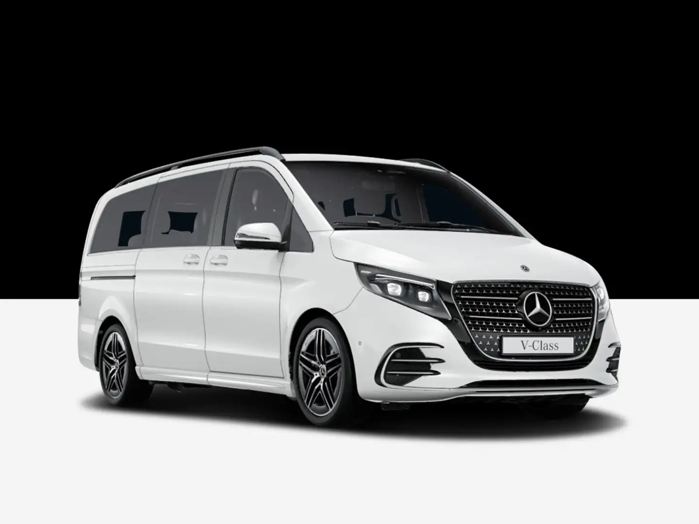 Mercedes-Benz V 300 V 300 d 4MATIC EXCLUSIVE Lang  AMG Line/Basic/Navi Blanc - 1
