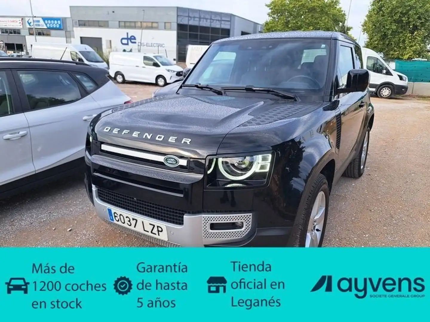 Land Rover Defender 90 3.0D l6 MHEV SE AWD Aut. 200 Negro - 1