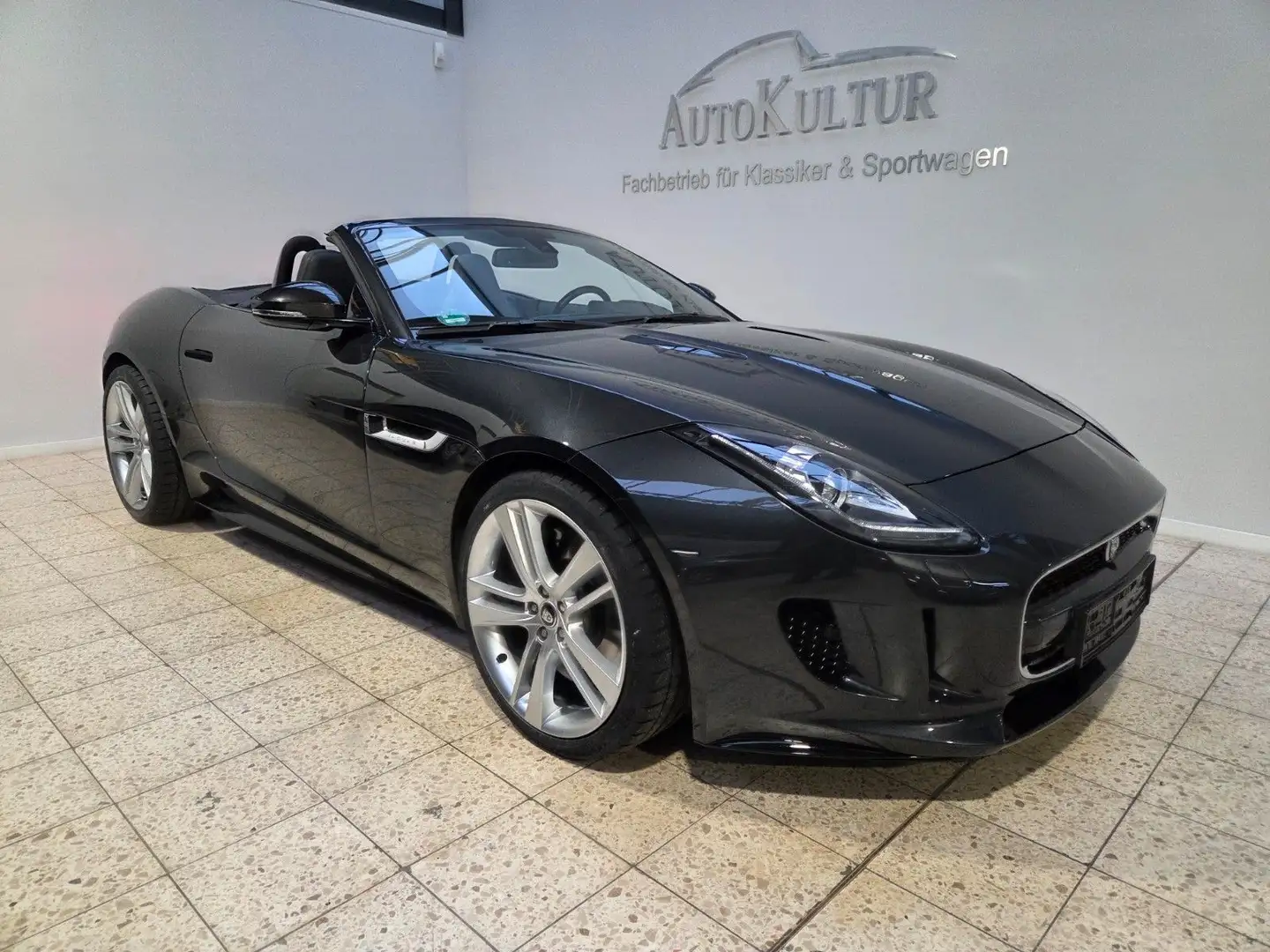 Jaguar F-Type F-TYPE RWD Cabriolet V8 S Meridian 380W TOPZUST. Gris - 1