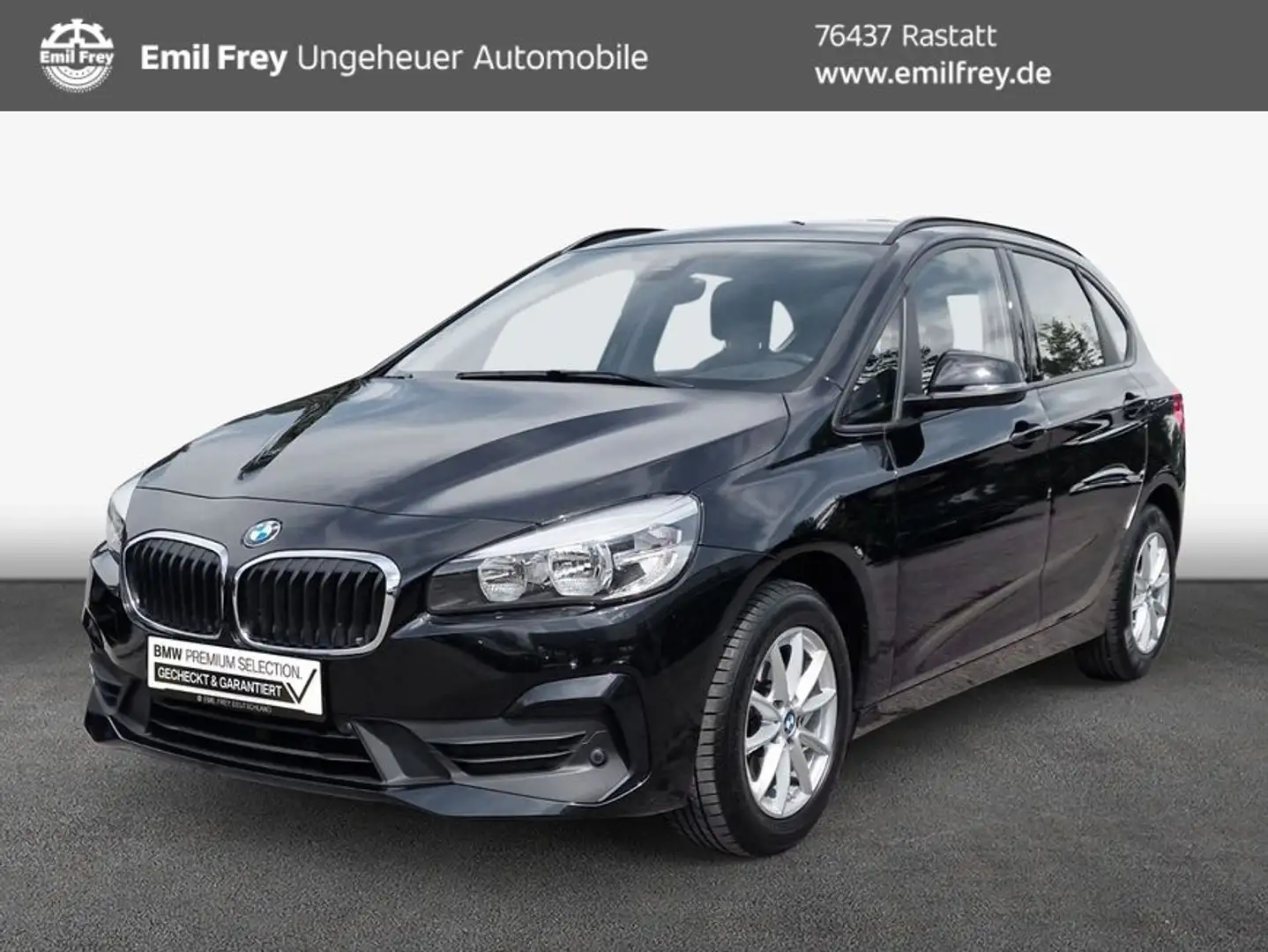 BMW 216 216d Active Tourer Aut. Advantage Czarny - 1