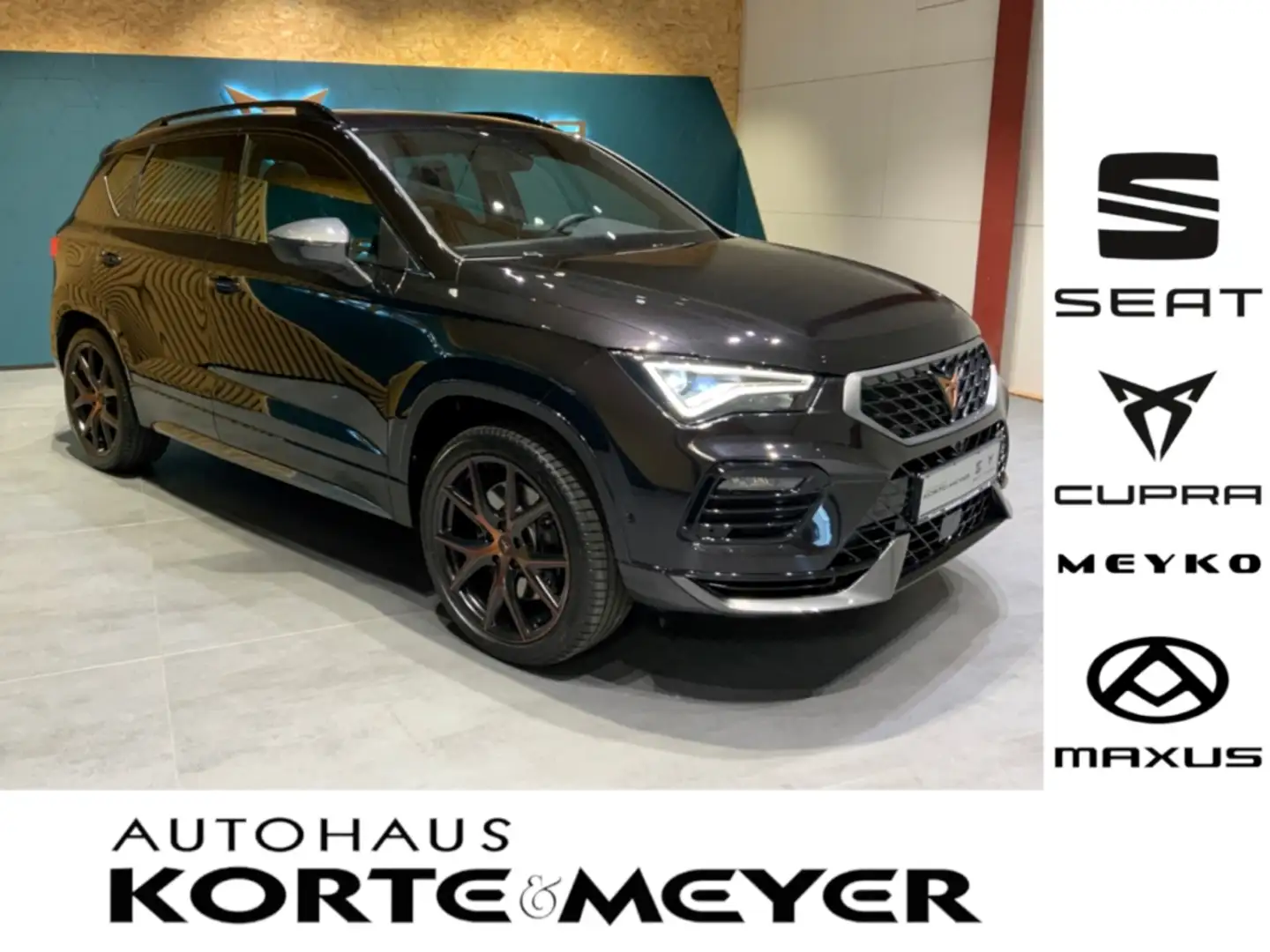 CUPRA Ateca 2.0TSI DSG 4Drive+LED+Beats +AHK+DAB Schwarz - 1