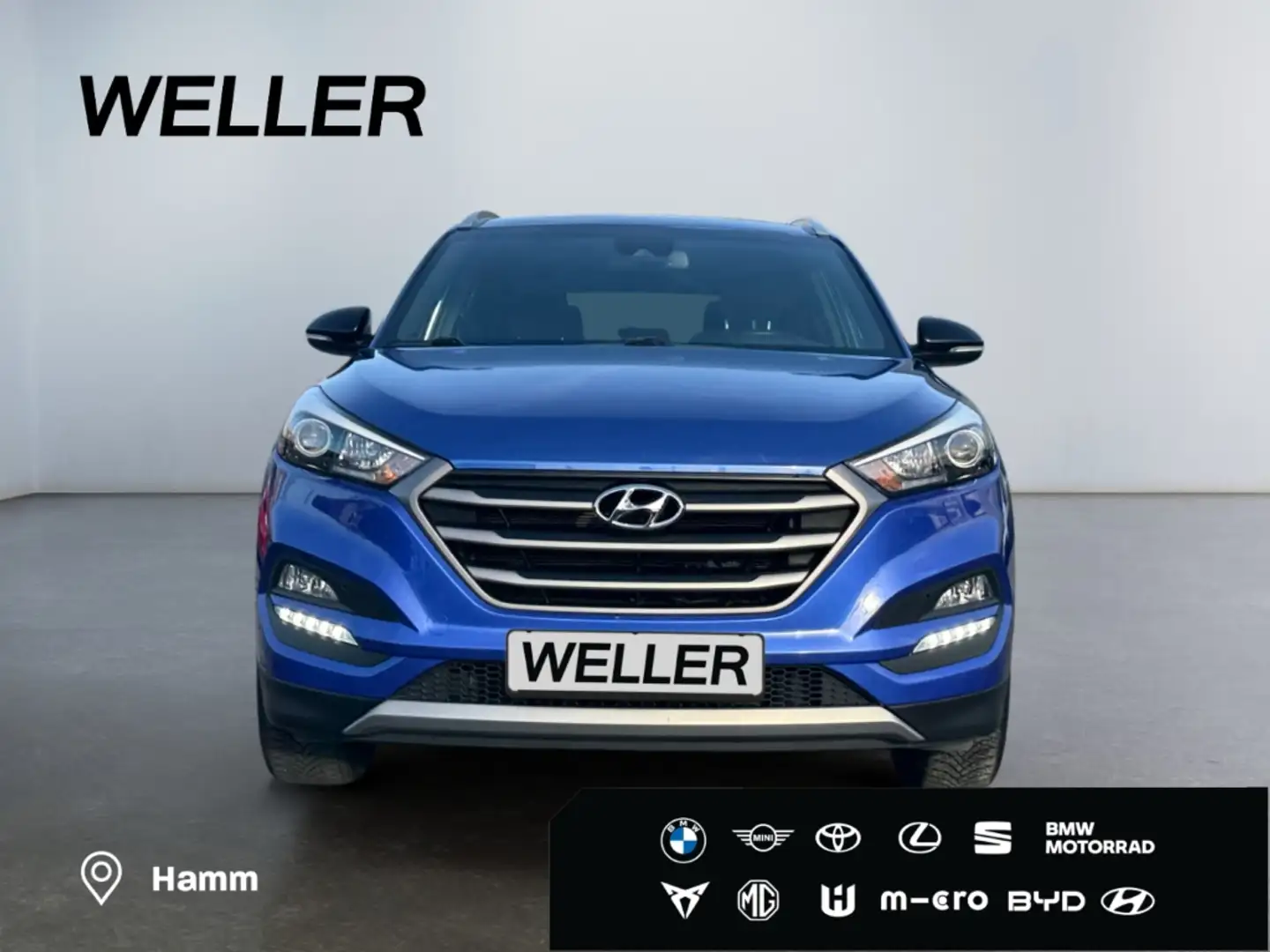 Hyundai TUCSON blue 1.6 GDi 2WD Passion *Kamera*SHZ*Navi* Blau - 2