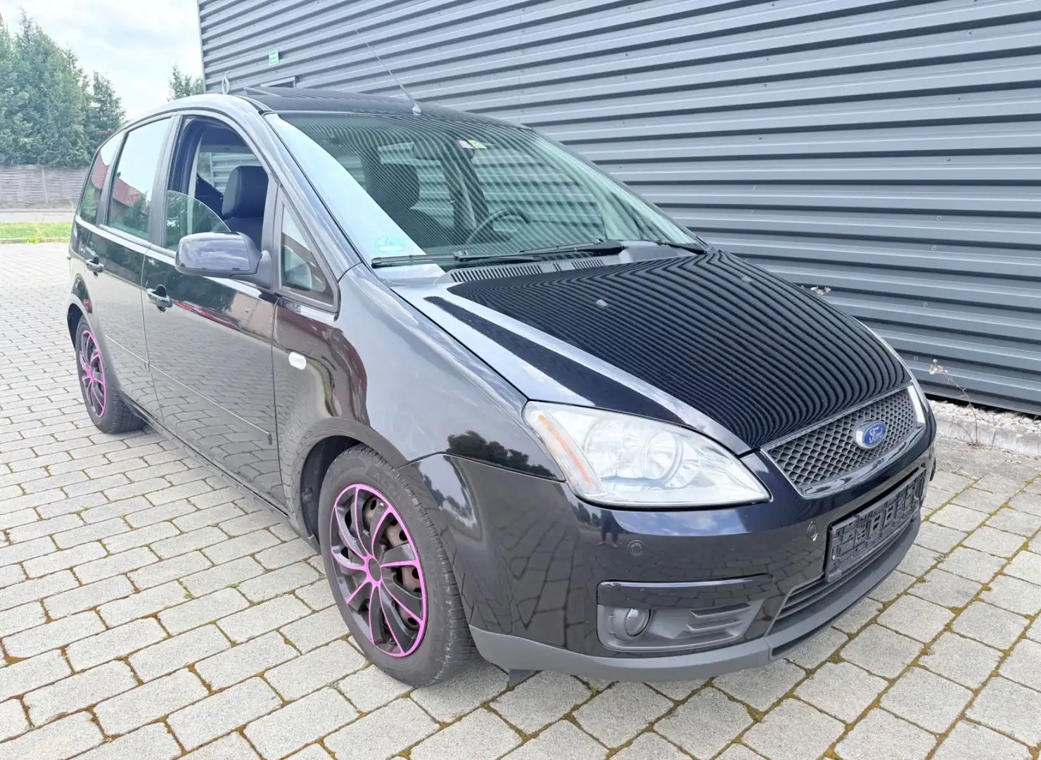 Ford Focus C-MAX  1.8 Trend/Automatik/Klima/TÜV:10/24 Zwart - 2