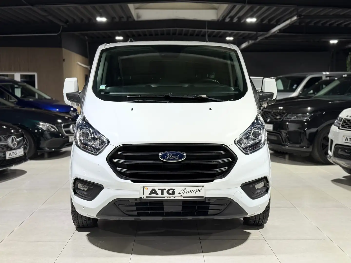 Ford Transit 2.0 TDCi 131CV BOITE AUTO TVAC 2021 3 PLACES Blanc - 2