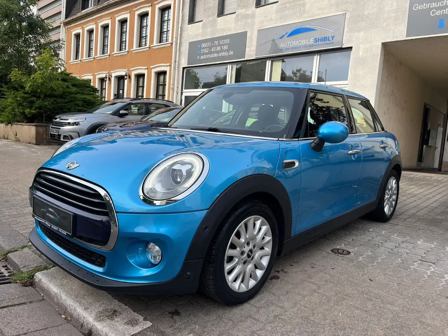 MINI Cooper D Teilleder, LED 5-trg. Blau - 1
