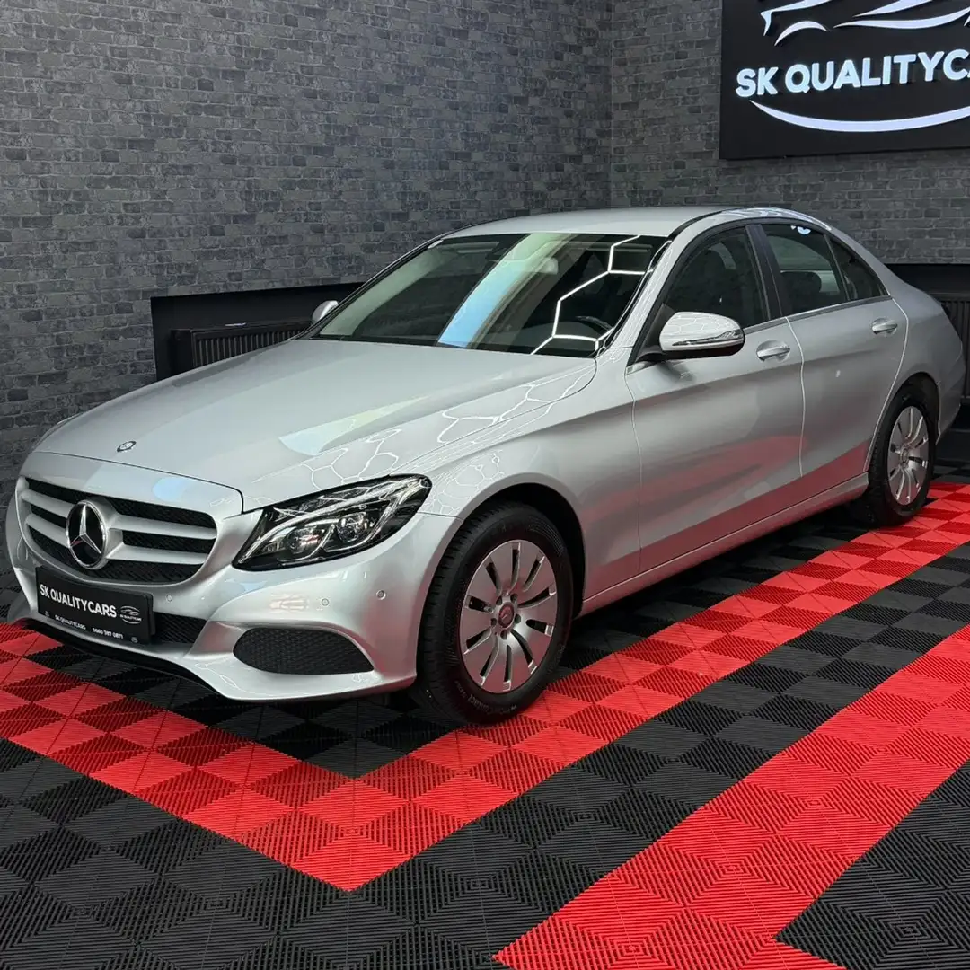 Mercedes-Benz C 200 C-Klasse C 200 d d 7G Tronic Plus Silber - 1