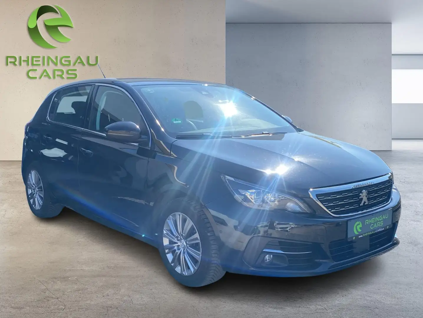 Peugeot 308 Allure Aut. Schwarz - 2