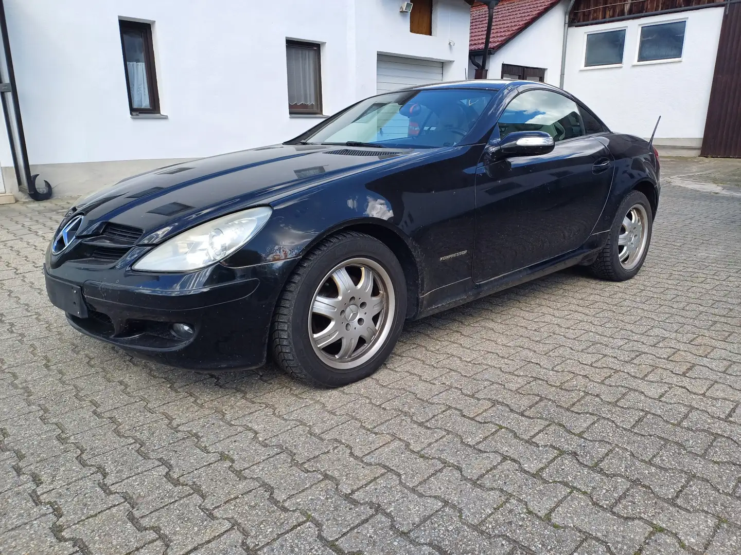 Mercedes-Benz SLK 200 1.Hand Vollaustattung Kompressor 200 Schwarz - 2