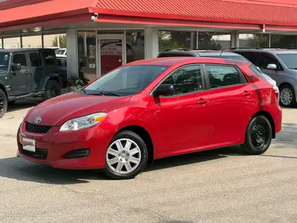 Red 2013 Toyota Matrix Hatchback Automatic