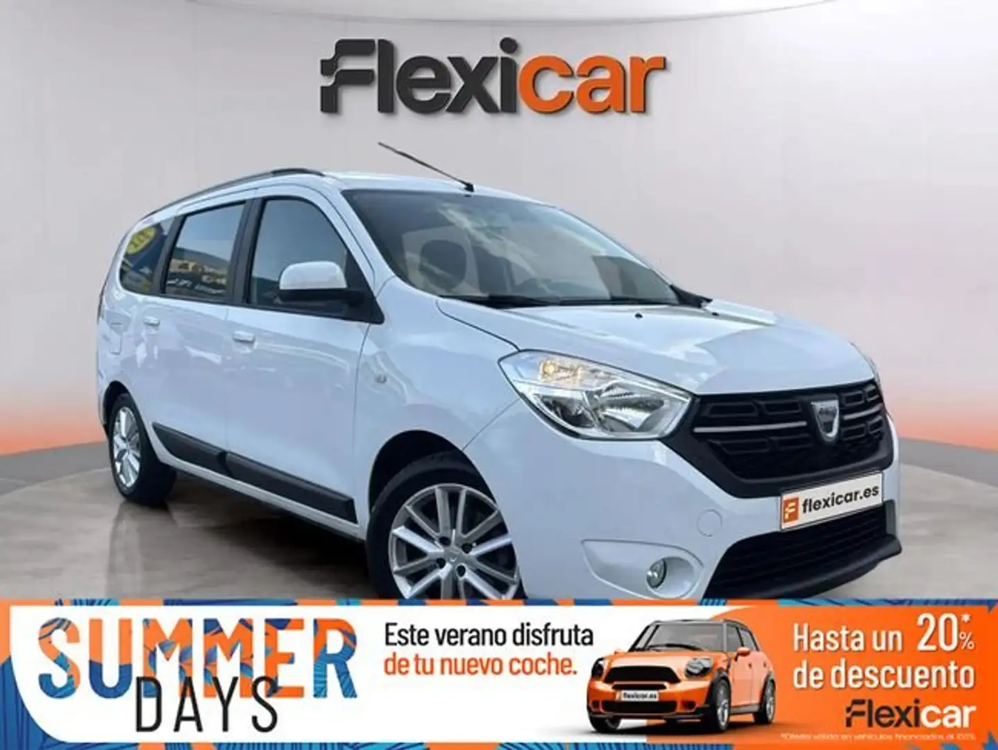 Dacia Lodgy Laureate+dCi+80kW+%28109CV%29+7Pl Blanco - 1
