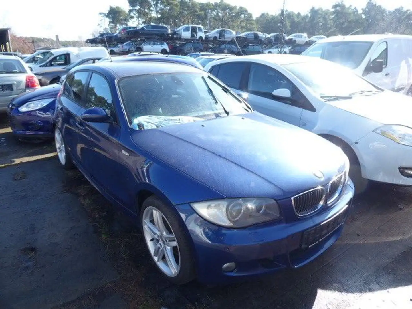 BMW 118 Baureihe M-Paket M-Technic Motorschaden Azul - 1