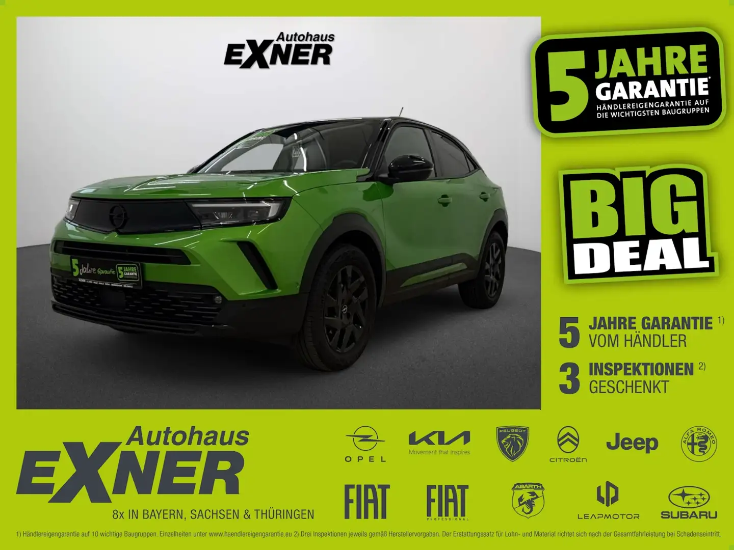 Opel Mokka 1.2 Turbo GS LINE *LED*SHZ*RFK*LM*PDC Verde - 1