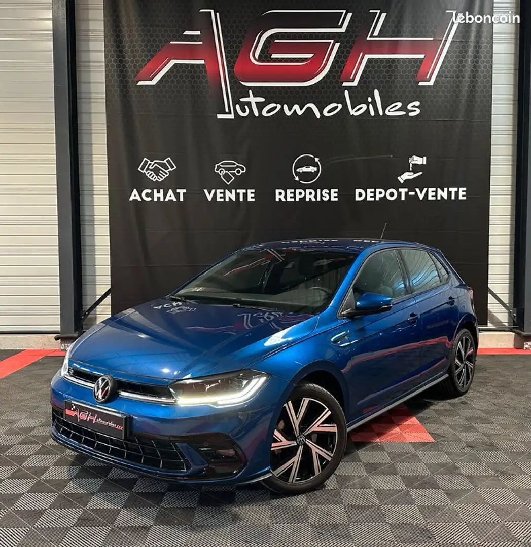 Volkswagen Polo 1.0 TSI 110cv DSG7 R-Line Blu/Azzurro - 1