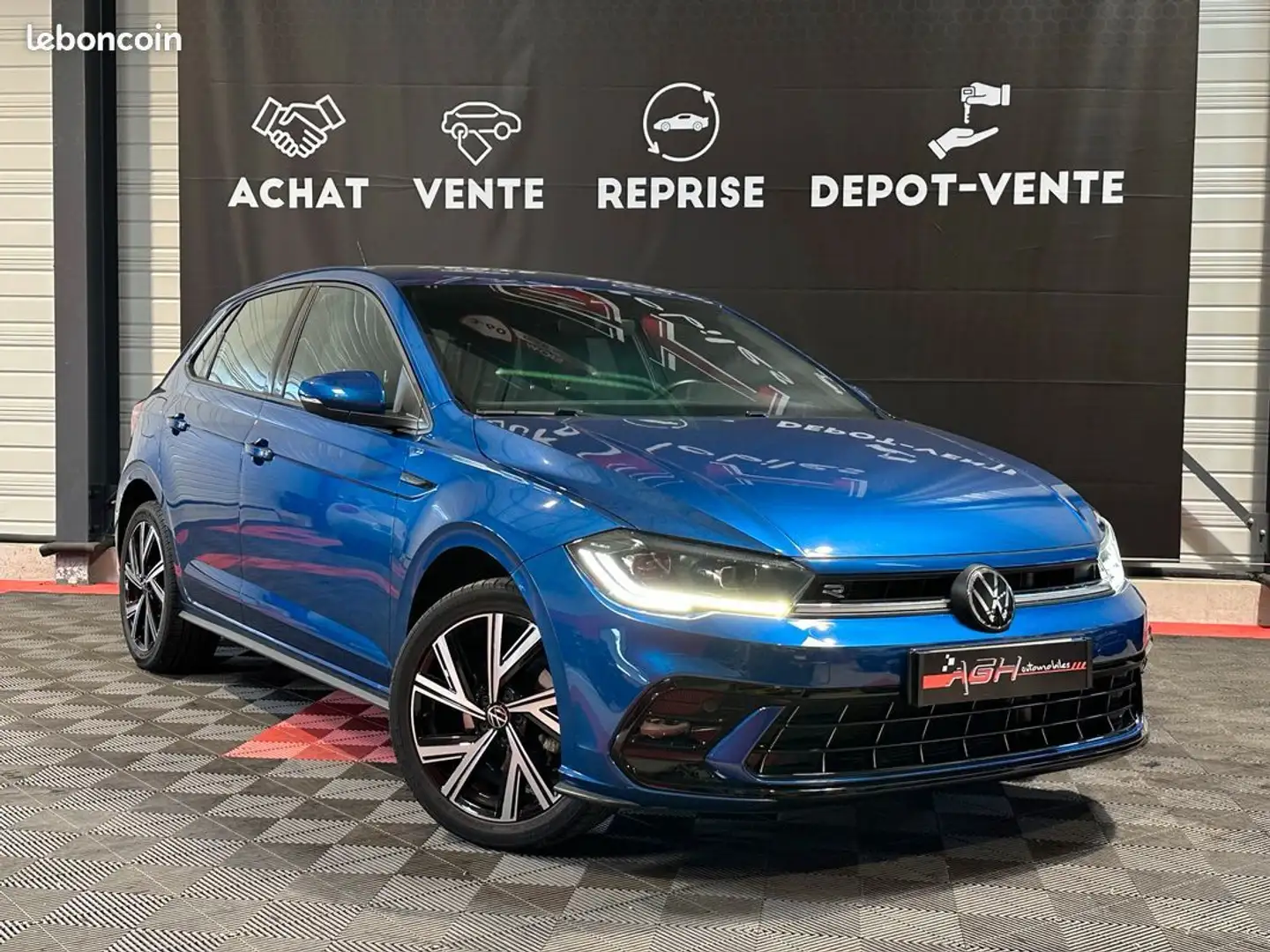 Volkswagen Polo 1.0 TSI 110cv DSG7 R-Line Blu/Azzurro - 2