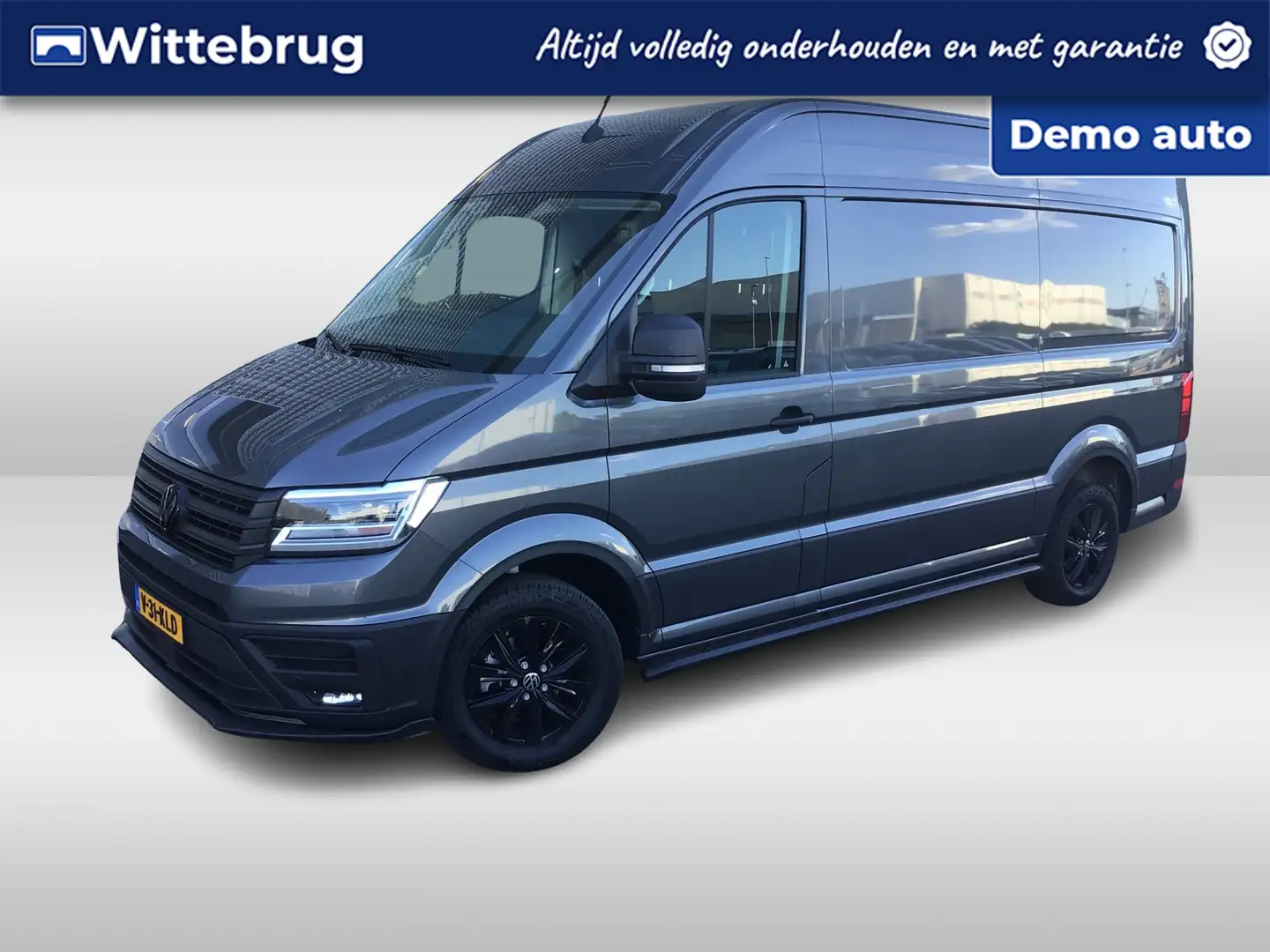 Volkswagen Crafter 35 2.0 TDI 140 PK L3H3 Exclusive Automaat Grijs - 1