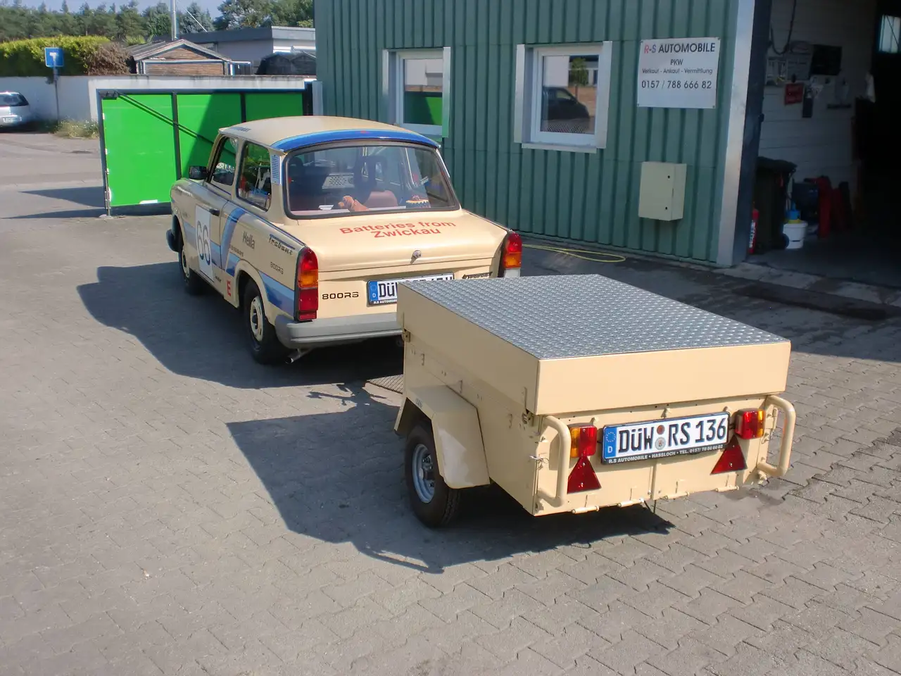 Trabant 1.1 4 Zylinder Benzin incl. Anhänger,H-Zulassung, foto 3