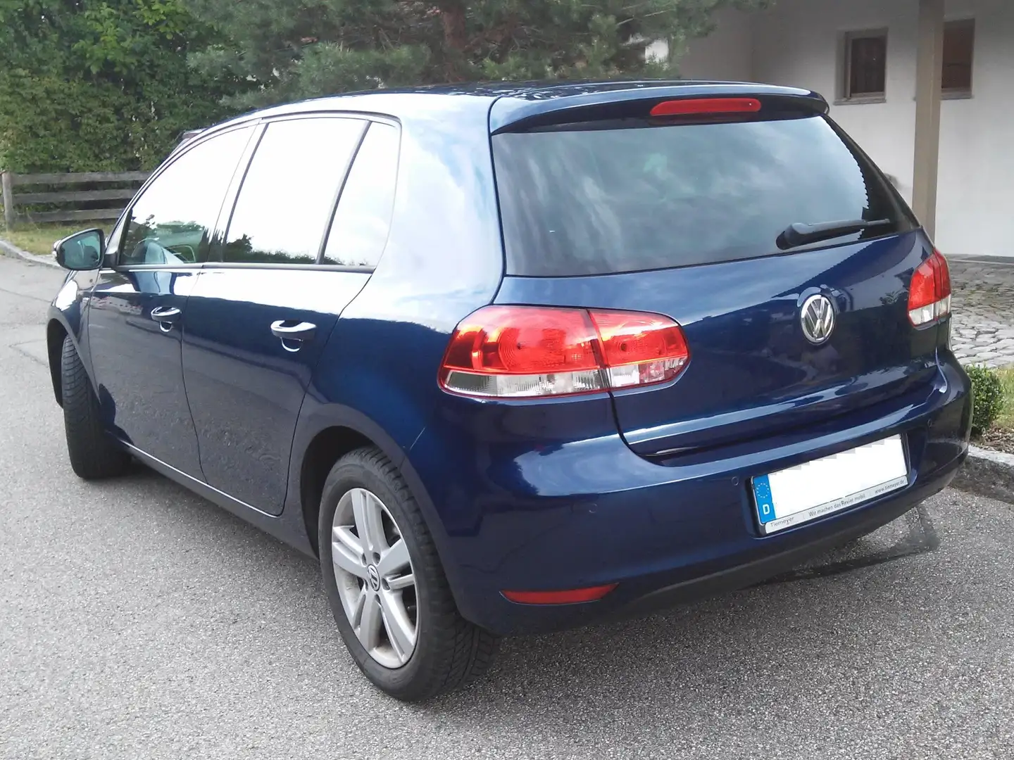 Volkswagen Golf Golf VI 5-Türer 1.4 MATCH Blau - 2