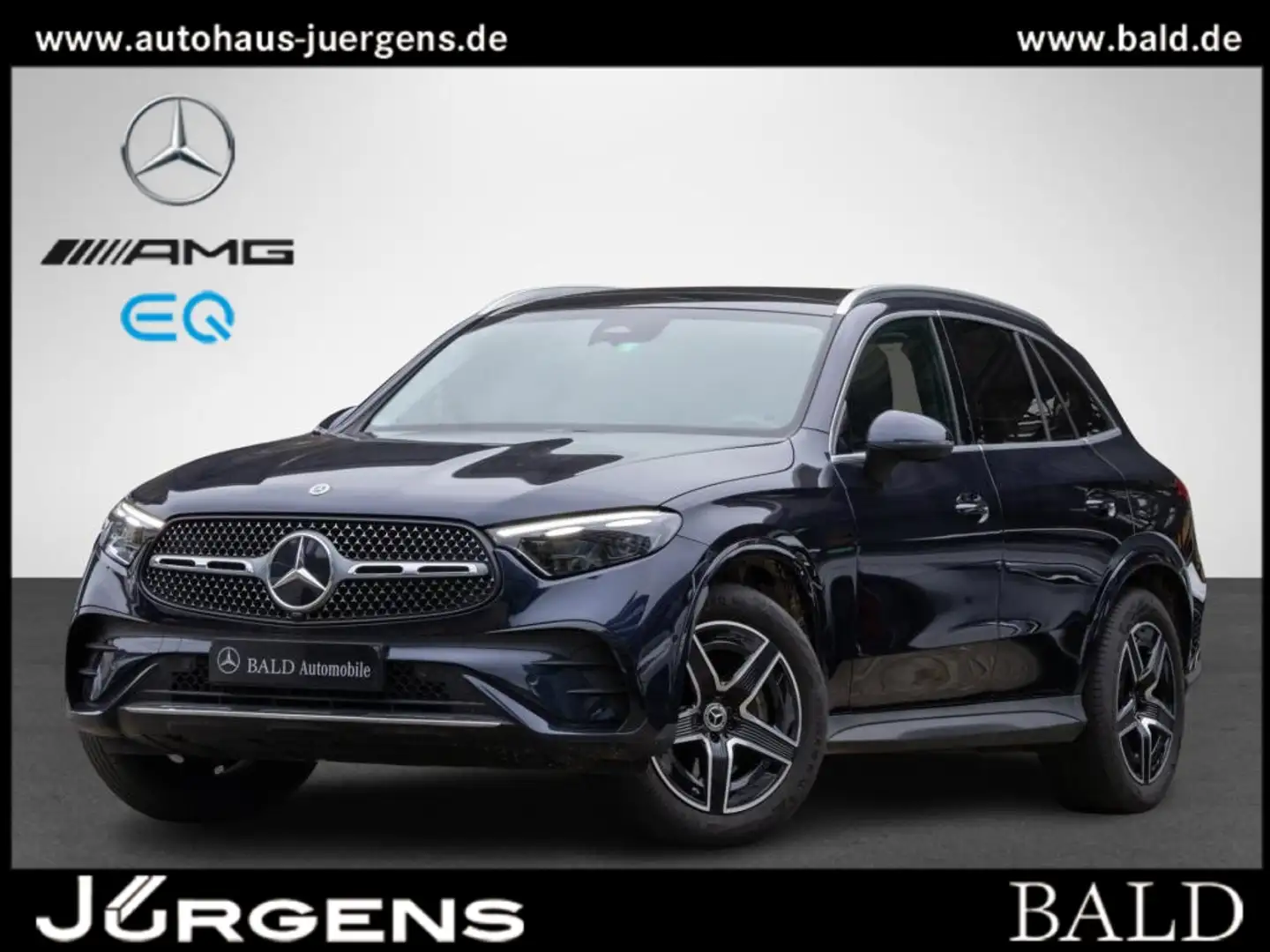 Mercedes-Benz GLC 300 4M AMG-Sport/Pano/Digital/StdHzg/AHK/19" Blau - 1