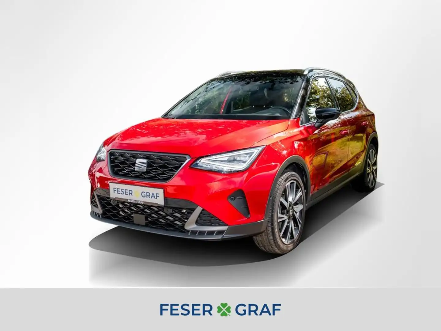 SEAT Arona FR 1.5TSI DSG NAVI/AHK/ACC/BEATS/LED Rouge - 1