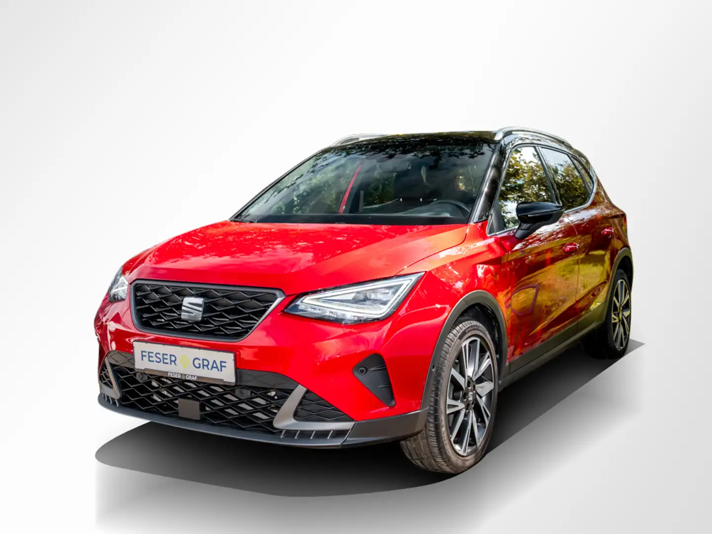SEAT Arona FR 1.5TSI DSG NAVI/AHK/ACC/BEATS/LED Rojo - 1