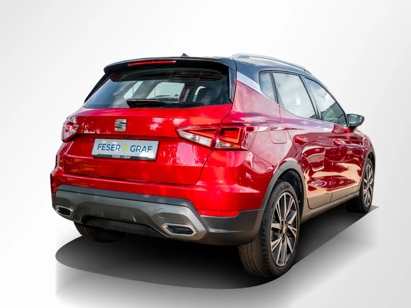 SEAT Arona FR 1.5TSI DSG NAVI/AHK/ACC/BEATS/LED Rojo - 2