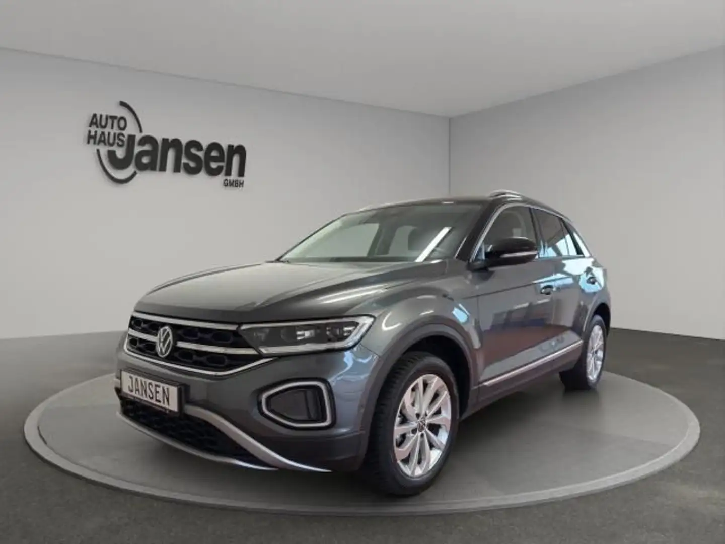 Volkswagen T-Roc Style DSG +ACC+AHK+APP+eHeckkl.+IQ-Light Grau - 1