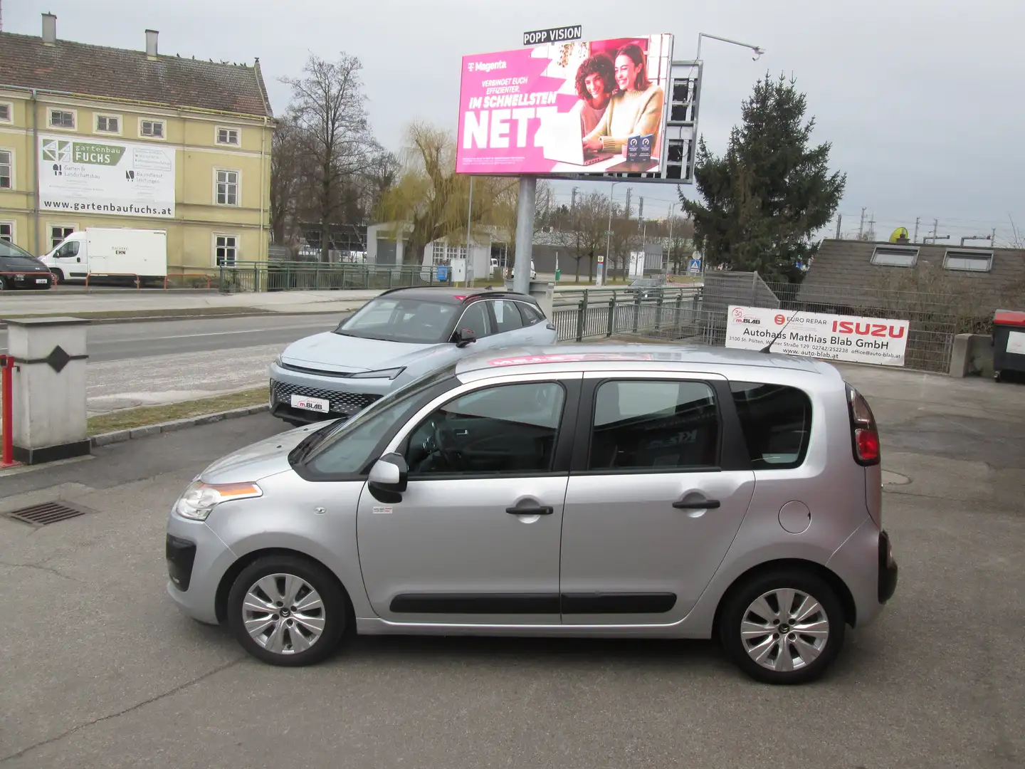 Citroen C3 Picasso HDi 90 Silver * Erstbesitz * Plateado - 2