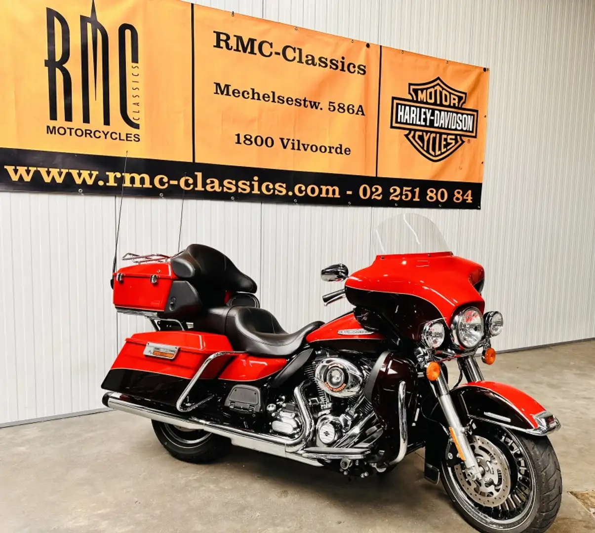 Harley-Davidson Tour Glide Electra Ultra Limited Rojo - 2