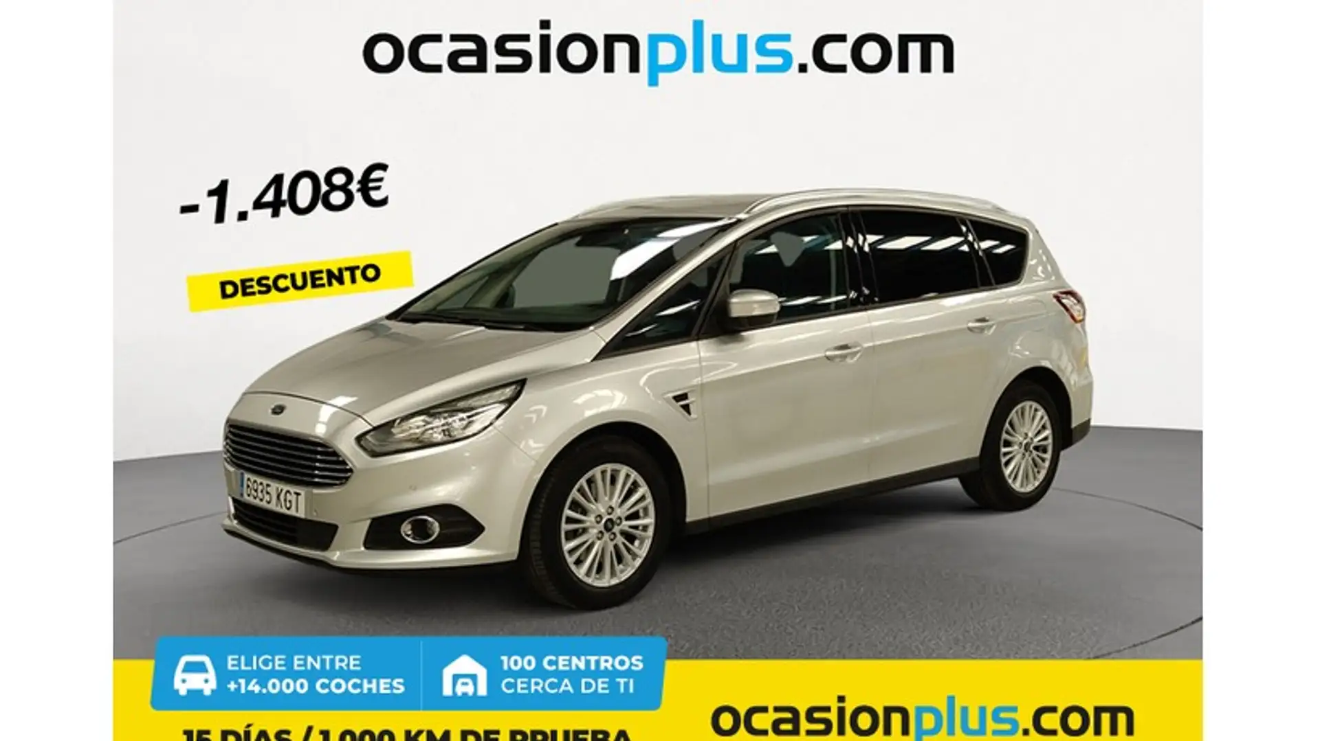 Ford S-Max 2.0TDCi Titanium 150 Zilver - 1