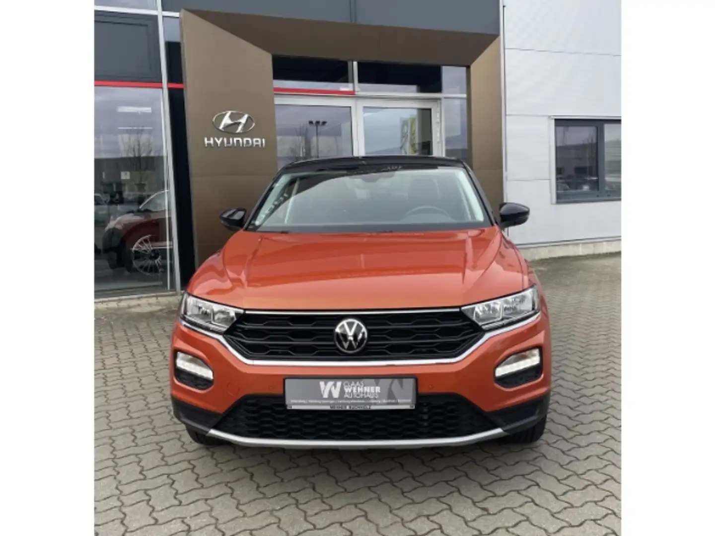 Volkswagen T-Roc 2.0 TDI DSG United *AHK *El. Heckklappe *8-fach be Orange - 2