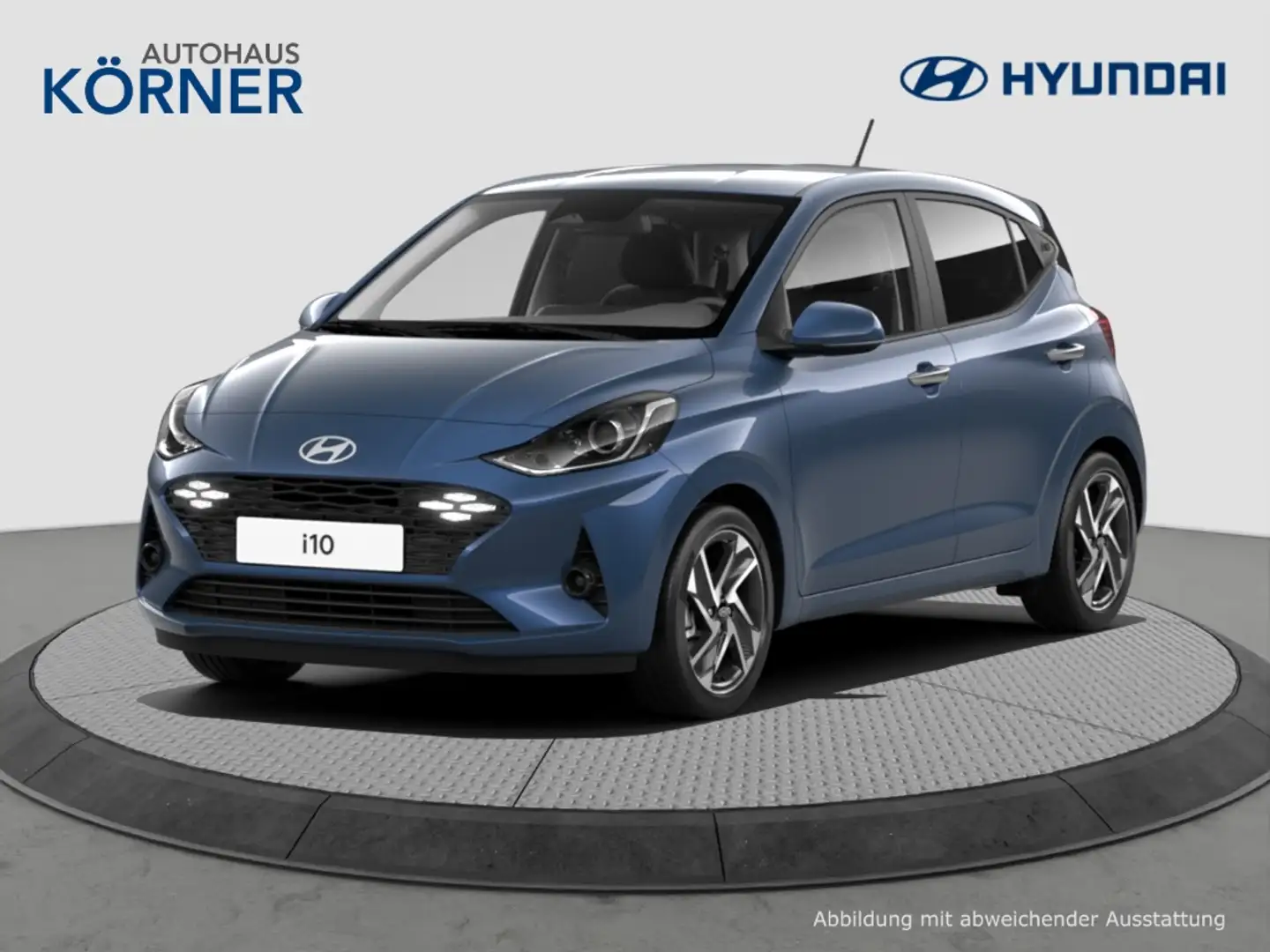 Hyundai i10 1.2 TREND NAVI APPLE CARPLAY ANDROID AUTO SHZ DAB plava - 1