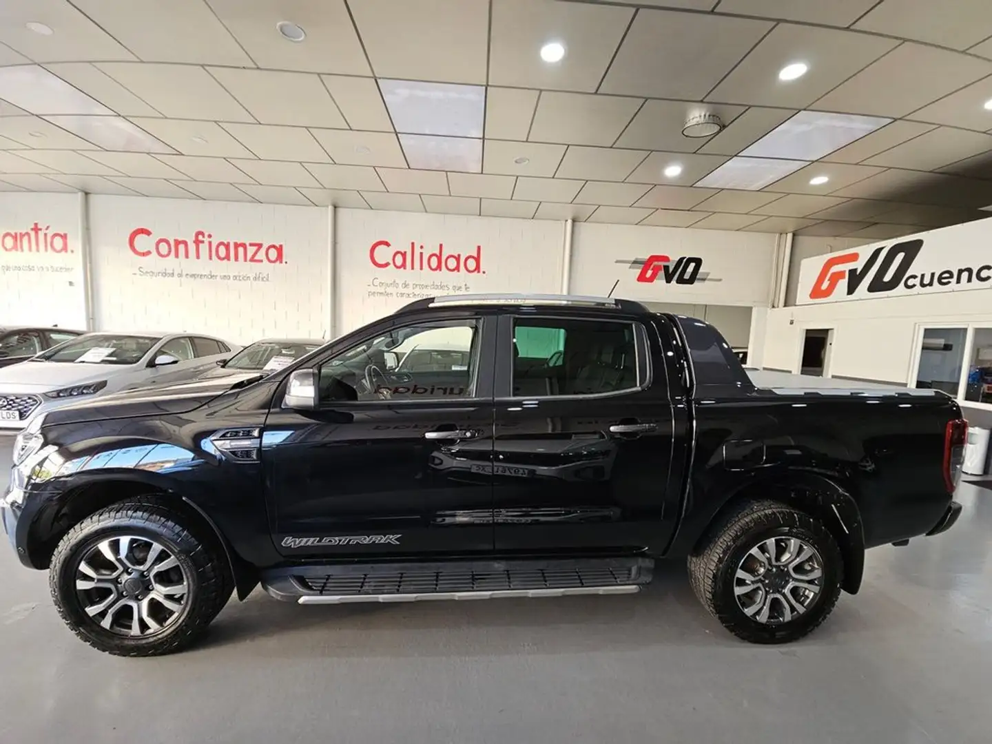 Ford Ranger 2.0 Ecoblue DCb. Wildtrak 4x4 Aut. 213 Zwart - 2