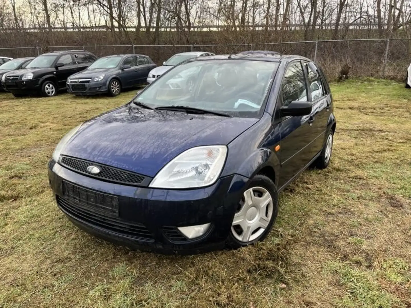 Ford Fiesta Ghia Klima BT-Audio Blau - 1