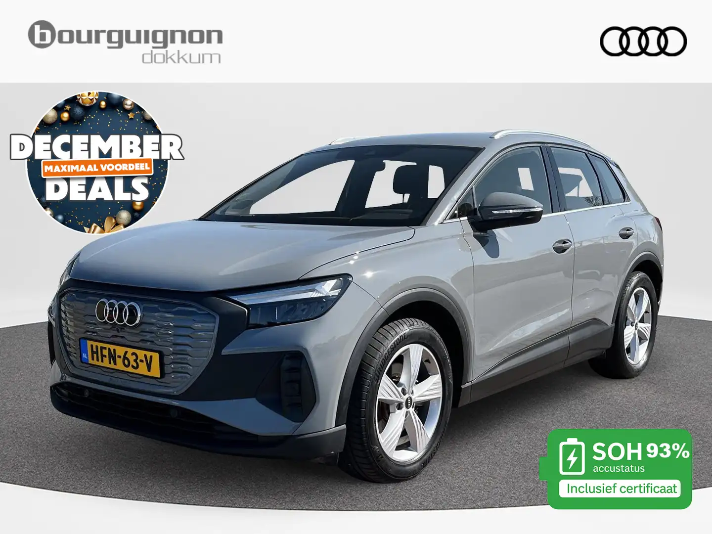 Audi Q4 e-tron 35 170Pk 55 kWh | 170 pk | Clima | PDC | SOH 93% | Grau - 1