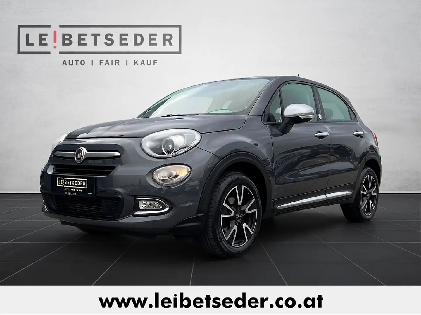 Fiat 500X 1,3 Multi-Jet II 95 Urban Look Mirror Grau - 1