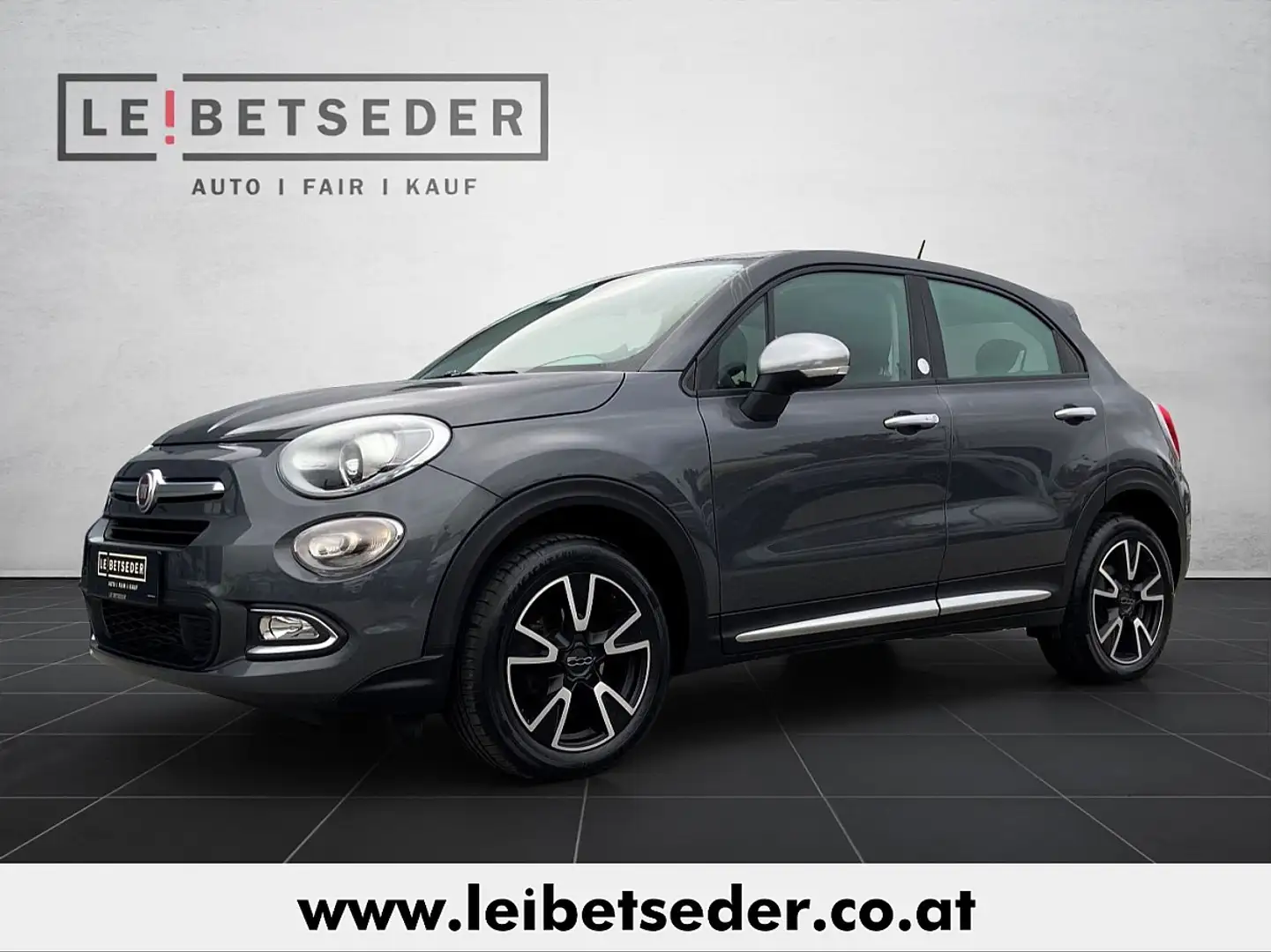 Fiat 500X 1,3 Multi-Jet II 95 Urban Look Mirror Grau - 2