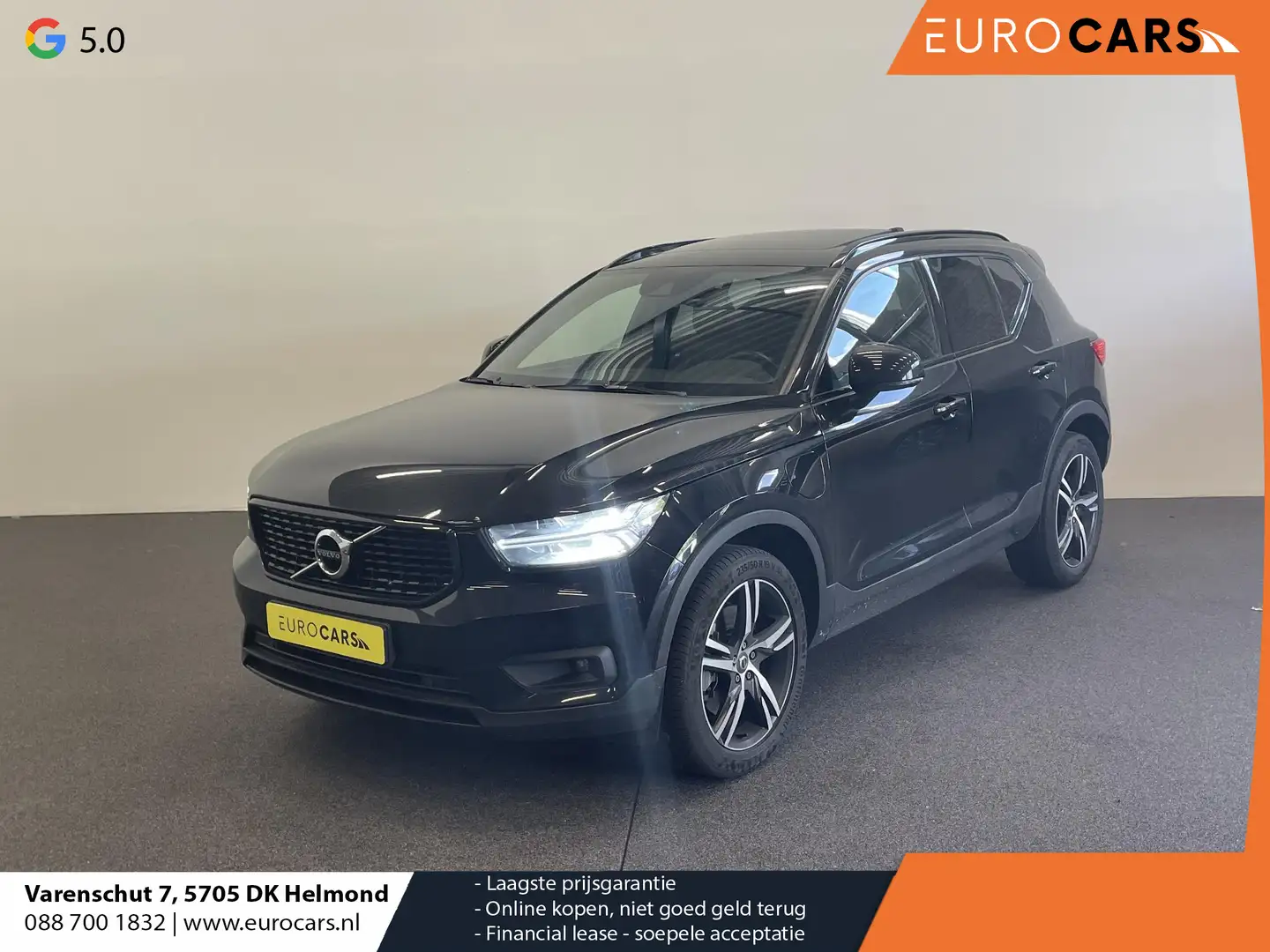 Volvo XC40 1.5 T5 Aut PHEV Recharge R-Design 262 PK Panoramad Schwarz - 2