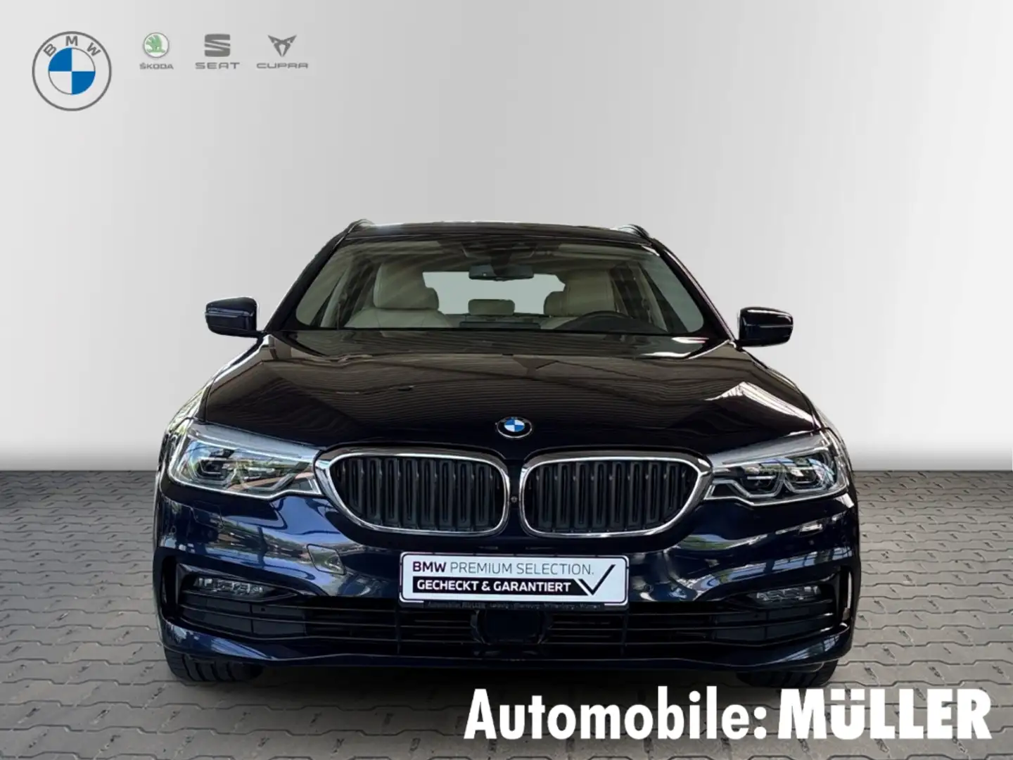 BMW 540 d xDrive Sport Line Tour. Park-Assistent HUD Luftf Bleu - 2