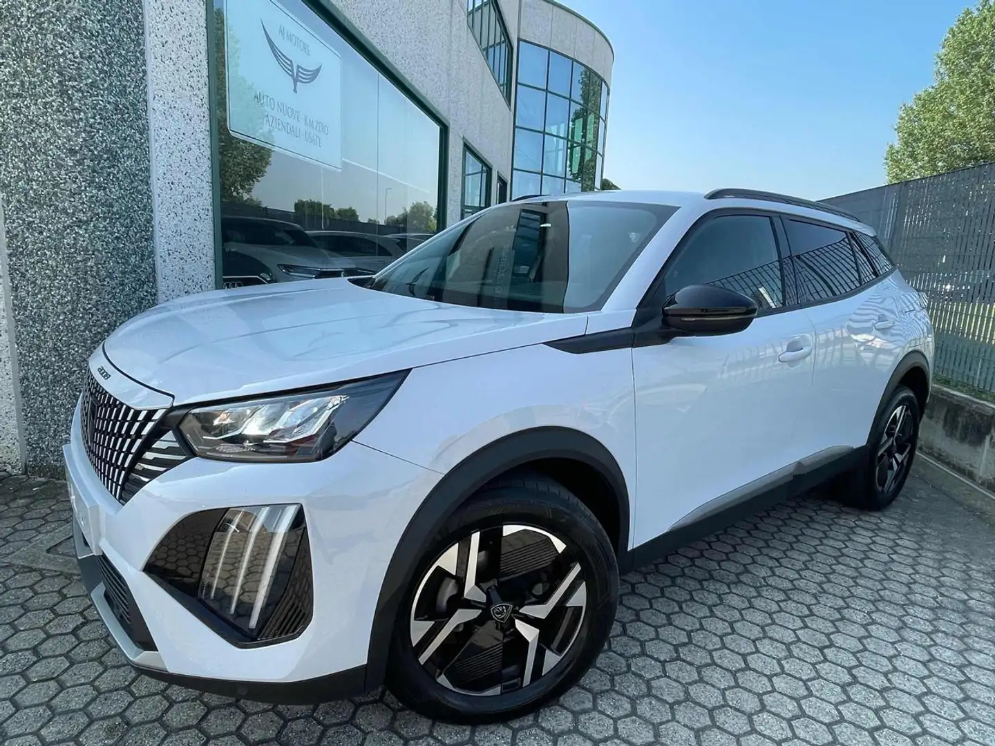 Peugeot 2008 PureTech 100 S&S Allure 199€-NO VINC.FINANZIARI Bianco - 2