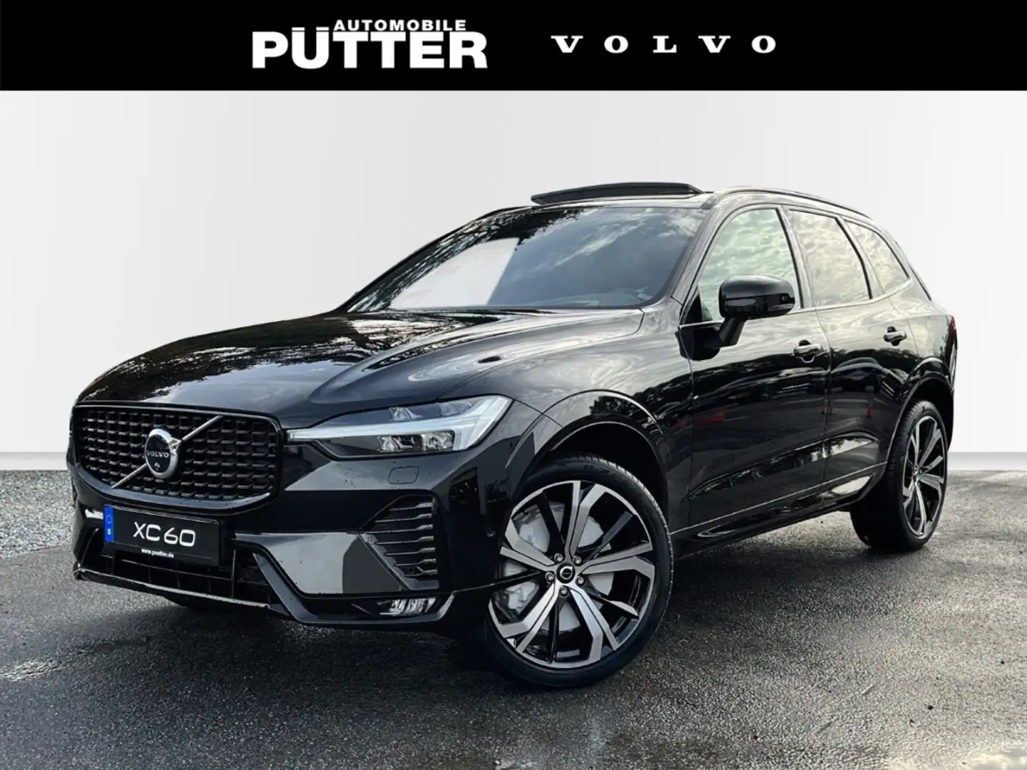 Volvo XC60 B4 Diesel AWD Ultimate Dark 21'' AHK StandHZG ACC Black - 1