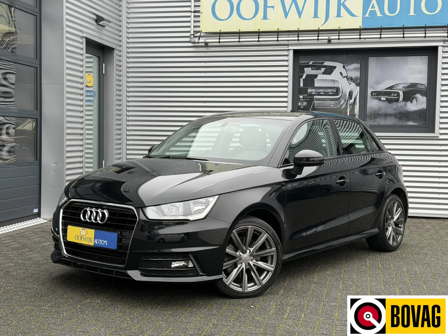 Audi A1 Sportback 1.4 TFSI S-Line Clima Navi Cruise-Contro Schwarz - 1