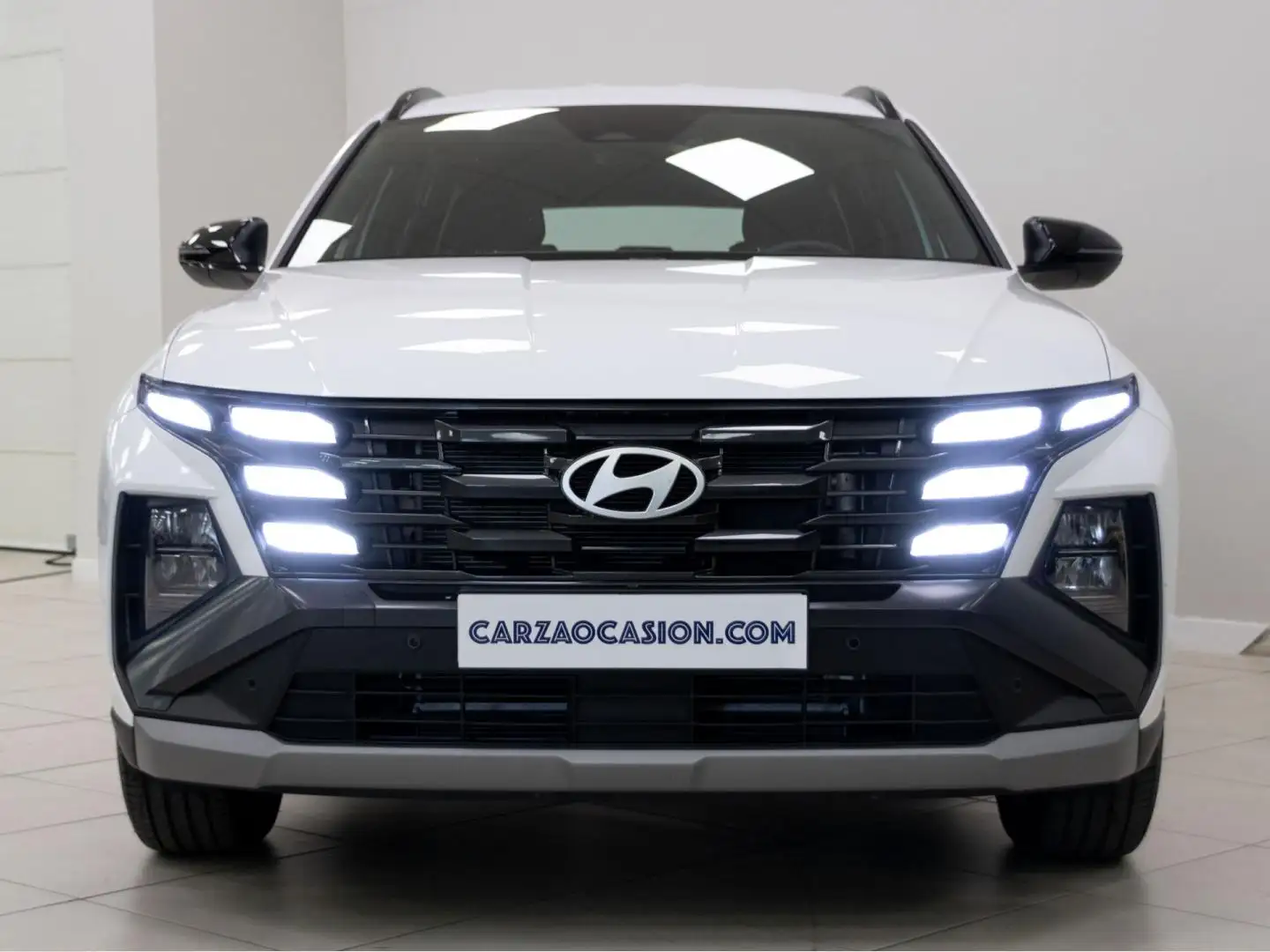 Hyundai TUCSON 1.6T 212kW (288CV) PHEV AT Black Line Blanco - 2